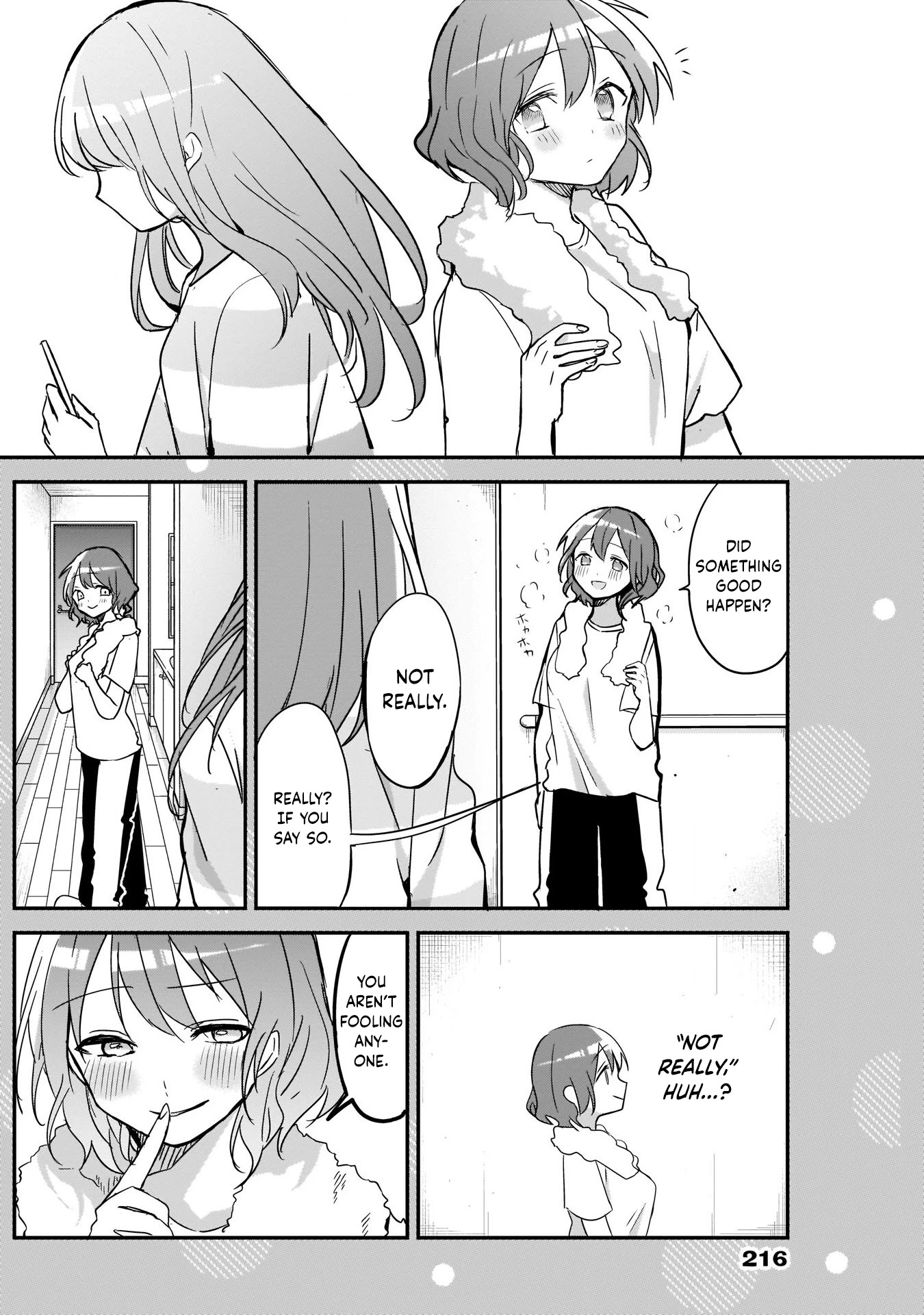 Kubo-san Doesn't Leave Me Be (a Mob) Chapter 24.5 page 2 - Chapter 24.5: RINE Exchange Post-Story - Kubo Nagisa's side