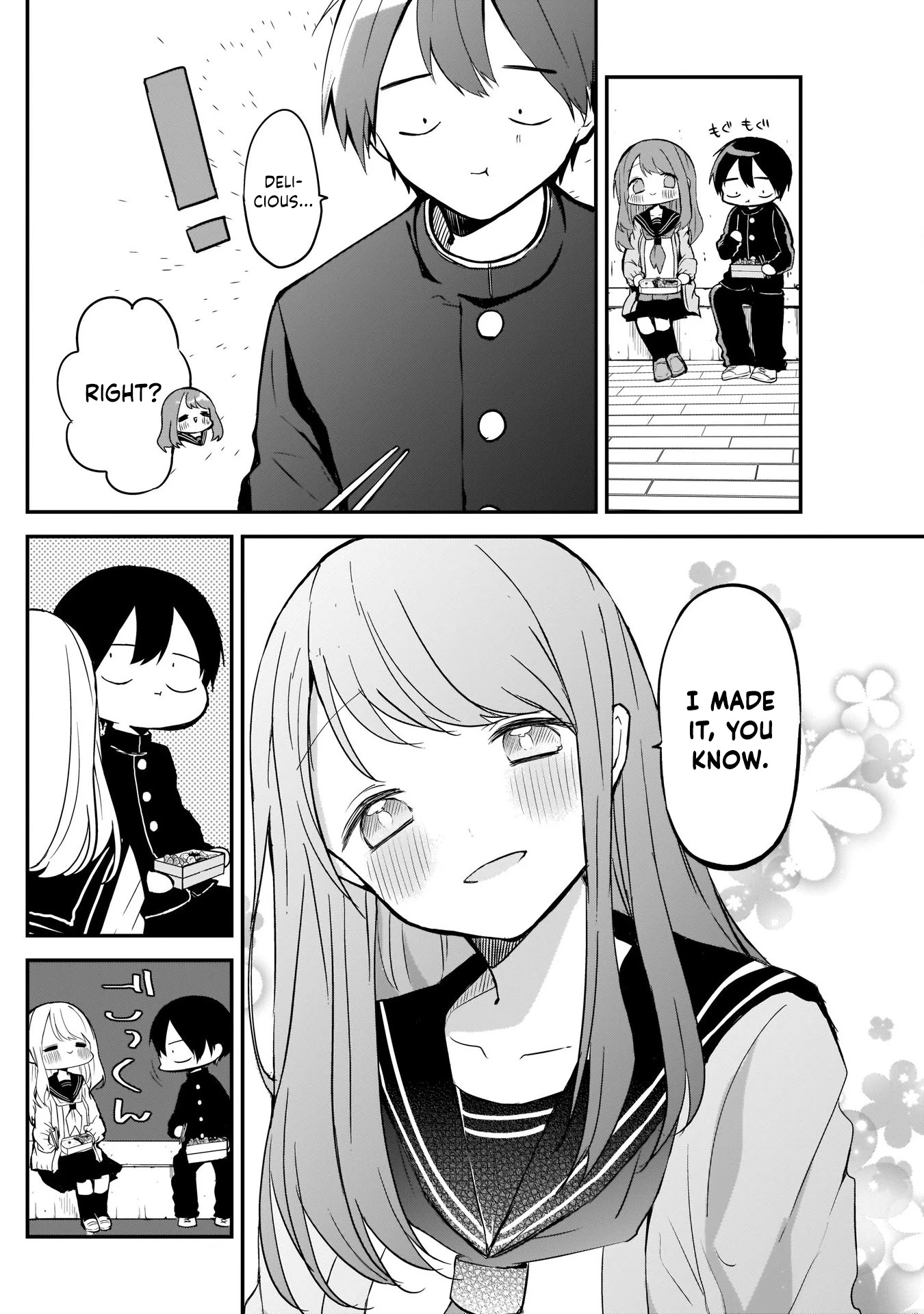 Kubo-san Doesn't Leave Me Be (a Mob) Chapter 24 page 10 - Chapter 24: Lunch and Rolled Omelette