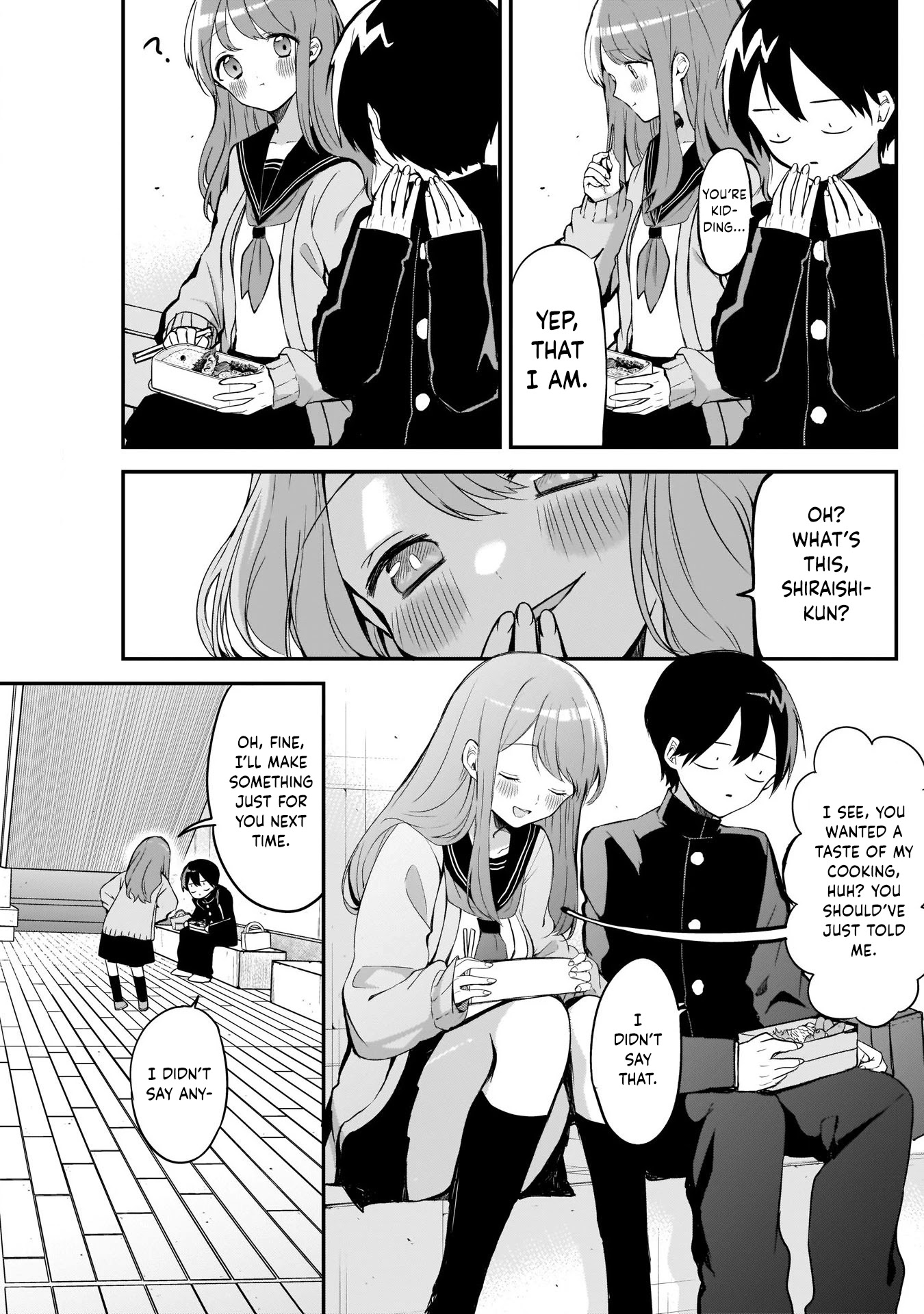 Kubo-san Doesn't Leave Me Be (a Mob) Chapter 24 page 11 - Chapter 24: Lunch and Rolled Omelette