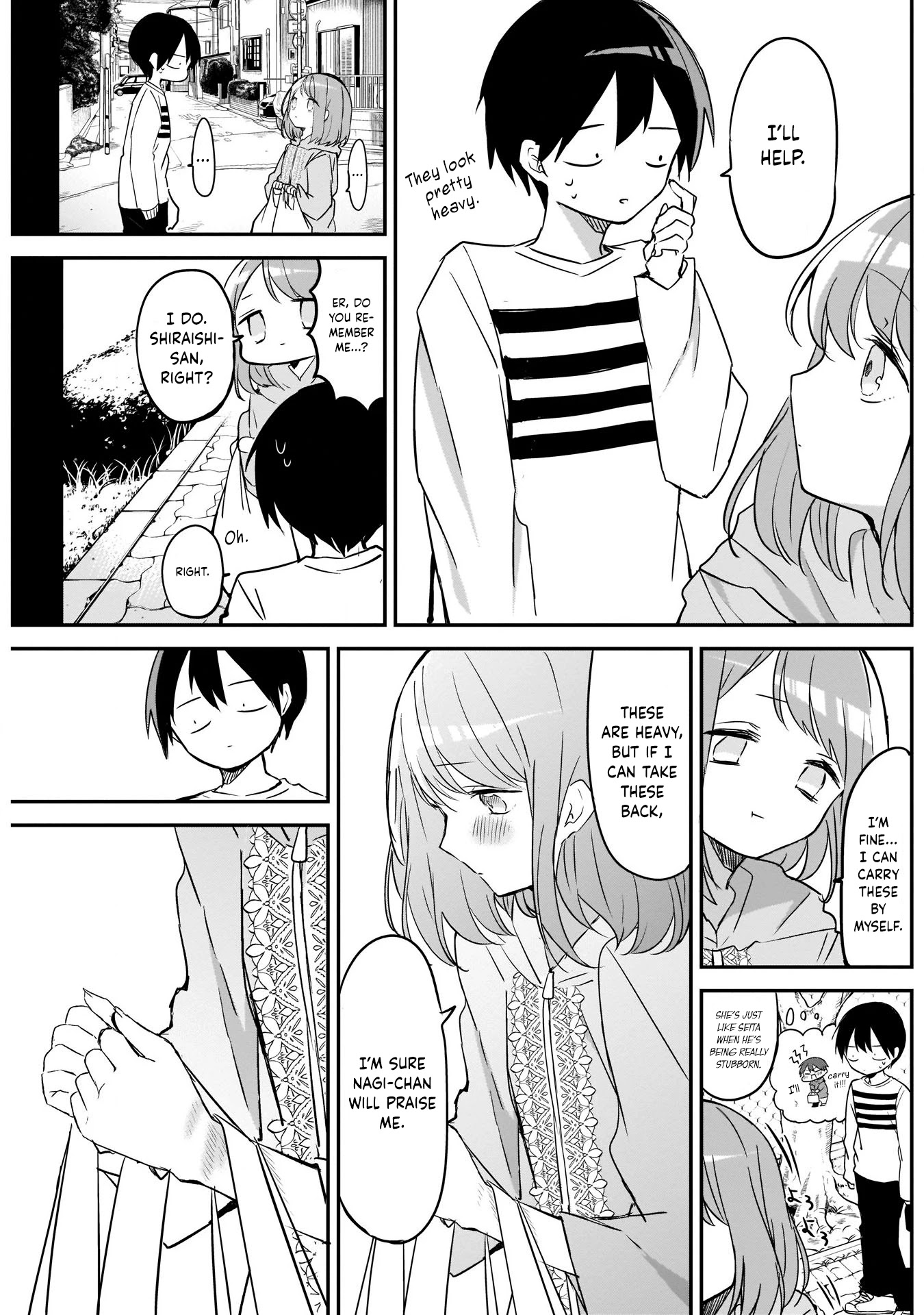 Kubo-san Doesn't Leave Me Be (a Mob) Chapter 25 page 3 - Chapter 25: Expressing Superiority and the Defintion of Closeness