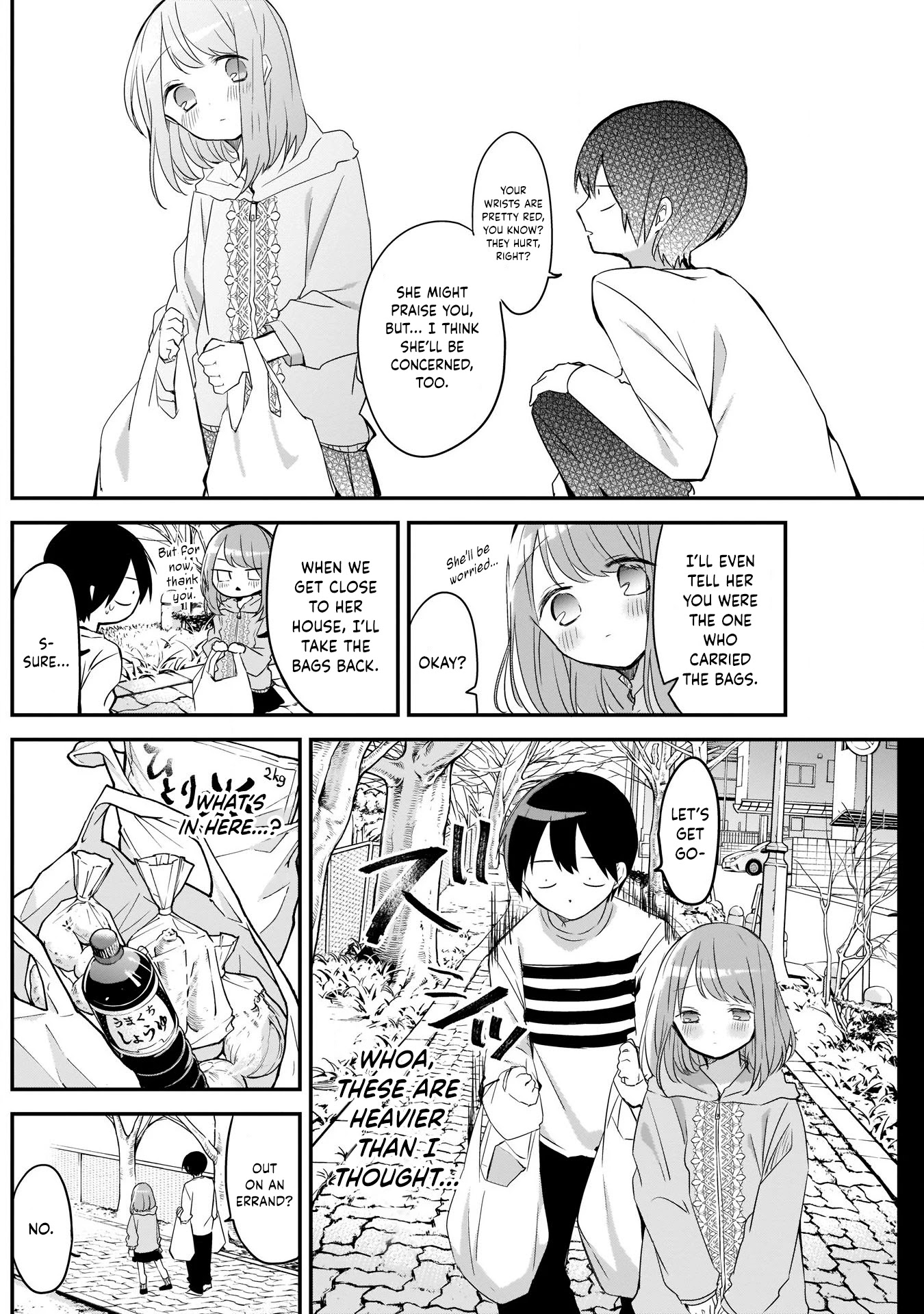 Kubo-san Doesn't Leave Me Be (a Mob) Chapter 25 page 4 - Chapter 25: Expressing Superiority and the Defintion of Closeness