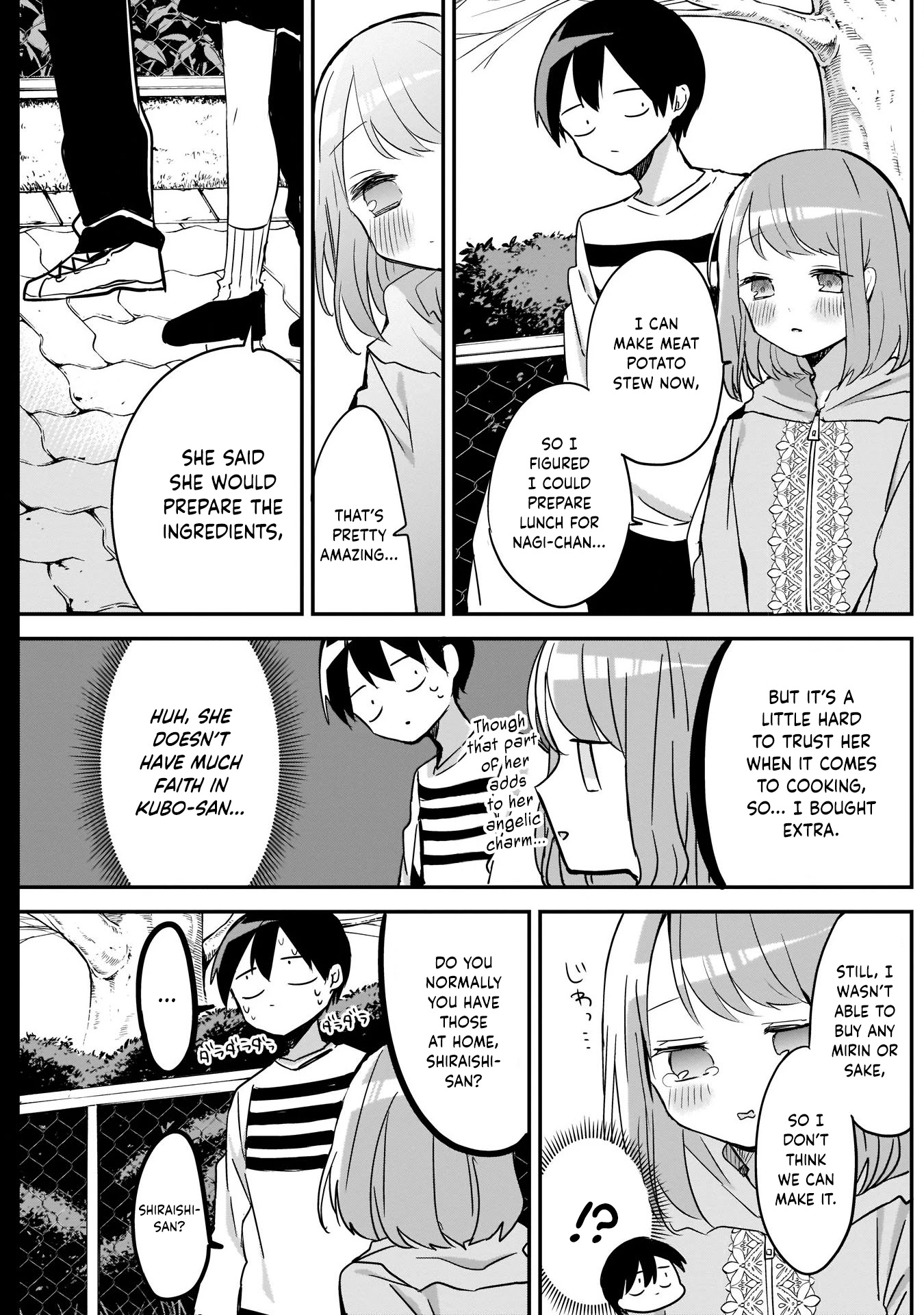 Kubo-san Doesn't Leave Me Be (a Mob) Chapter 25 page 5 - Chapter 25: Expressing Superiority and the Defintion of Closeness