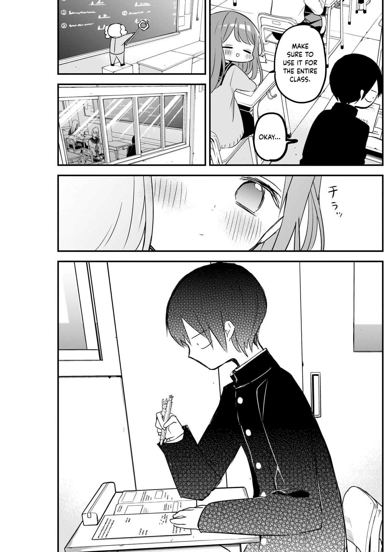 Kubo-san Doesn't Leave Me Be (a Mob) Chapter 26 page 11 - Chapter 26: Matching Red Pens