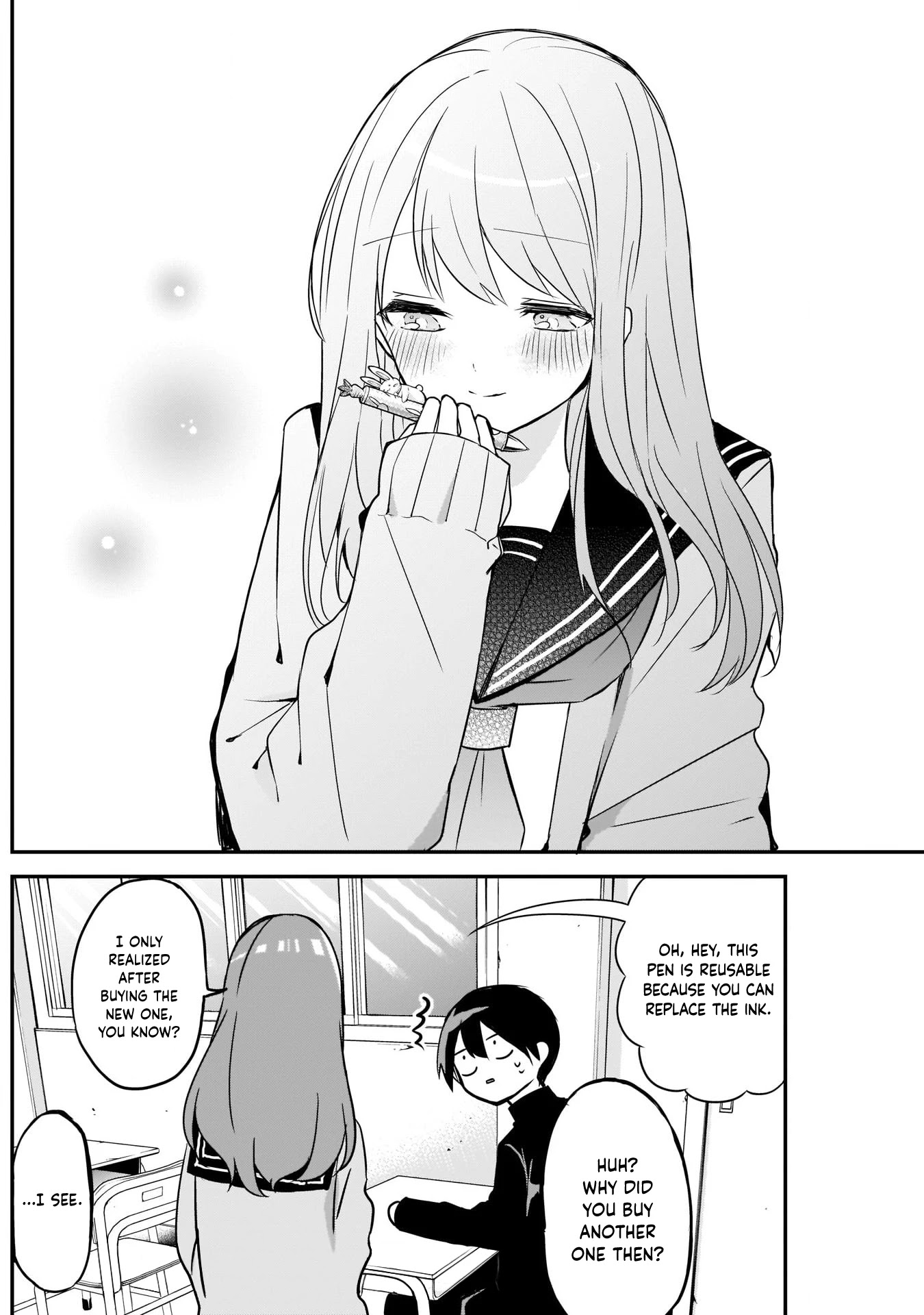 Kubo-san Doesn't Leave Me Be (a Mob) Chapter 26 page 12 - Chapter 26: Matching Red Pens