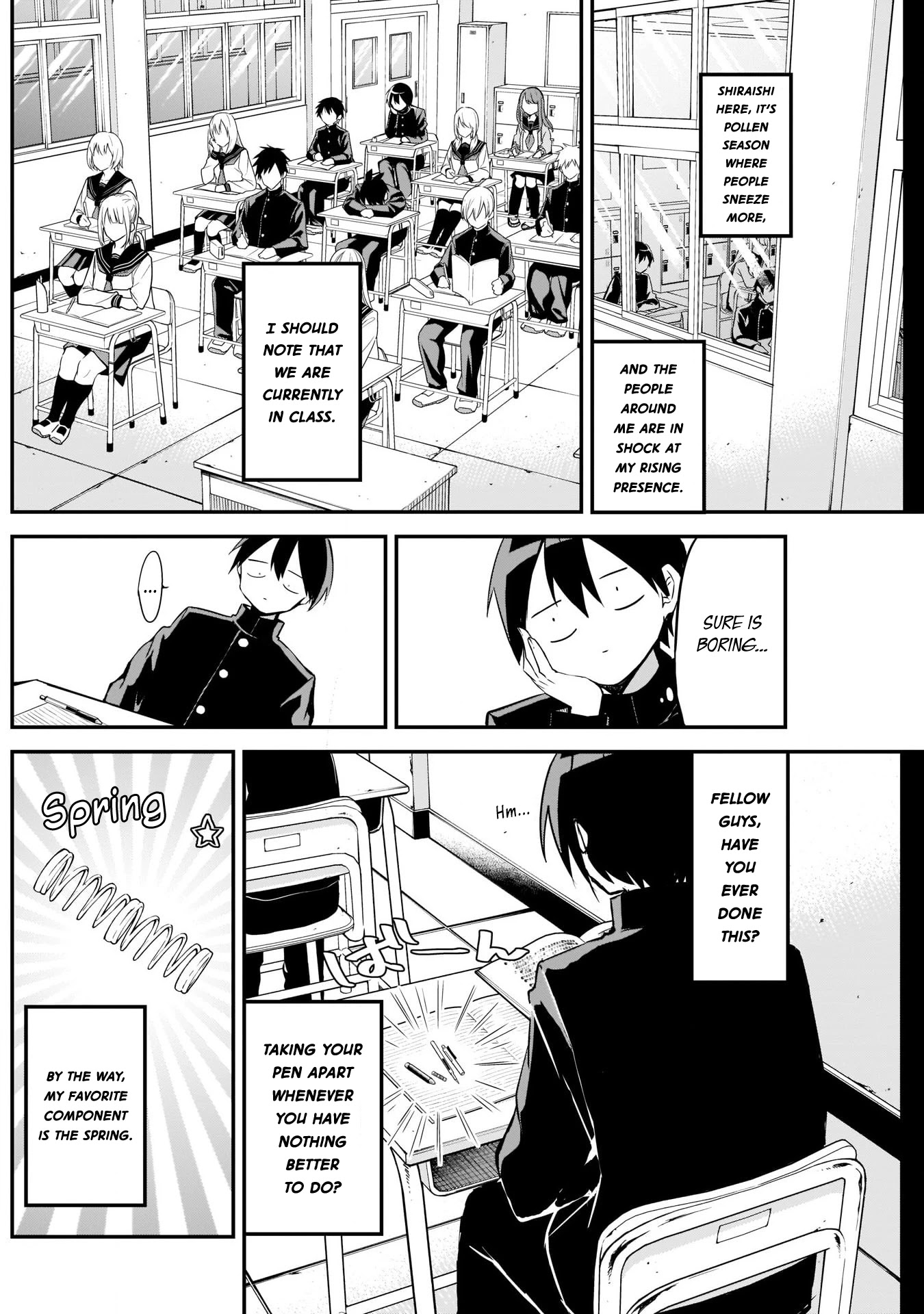 Kubo-san Doesn't Leave Me Be (a Mob) Chapter 26 page 2 - Chapter 26: Matching Red Pens