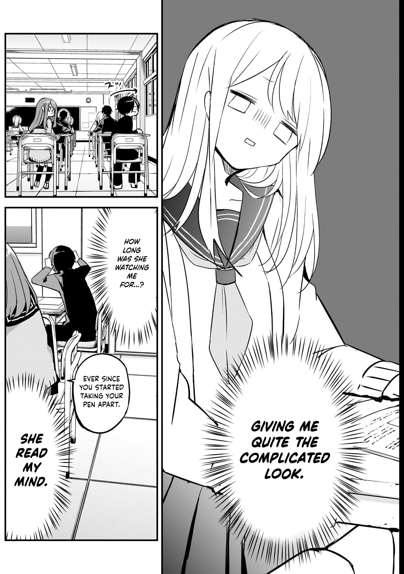 Kubo-san Doesn't Leave Me Be (a Mob) Chapter 26 page 4 - Chapter 26: Matching Red Pens