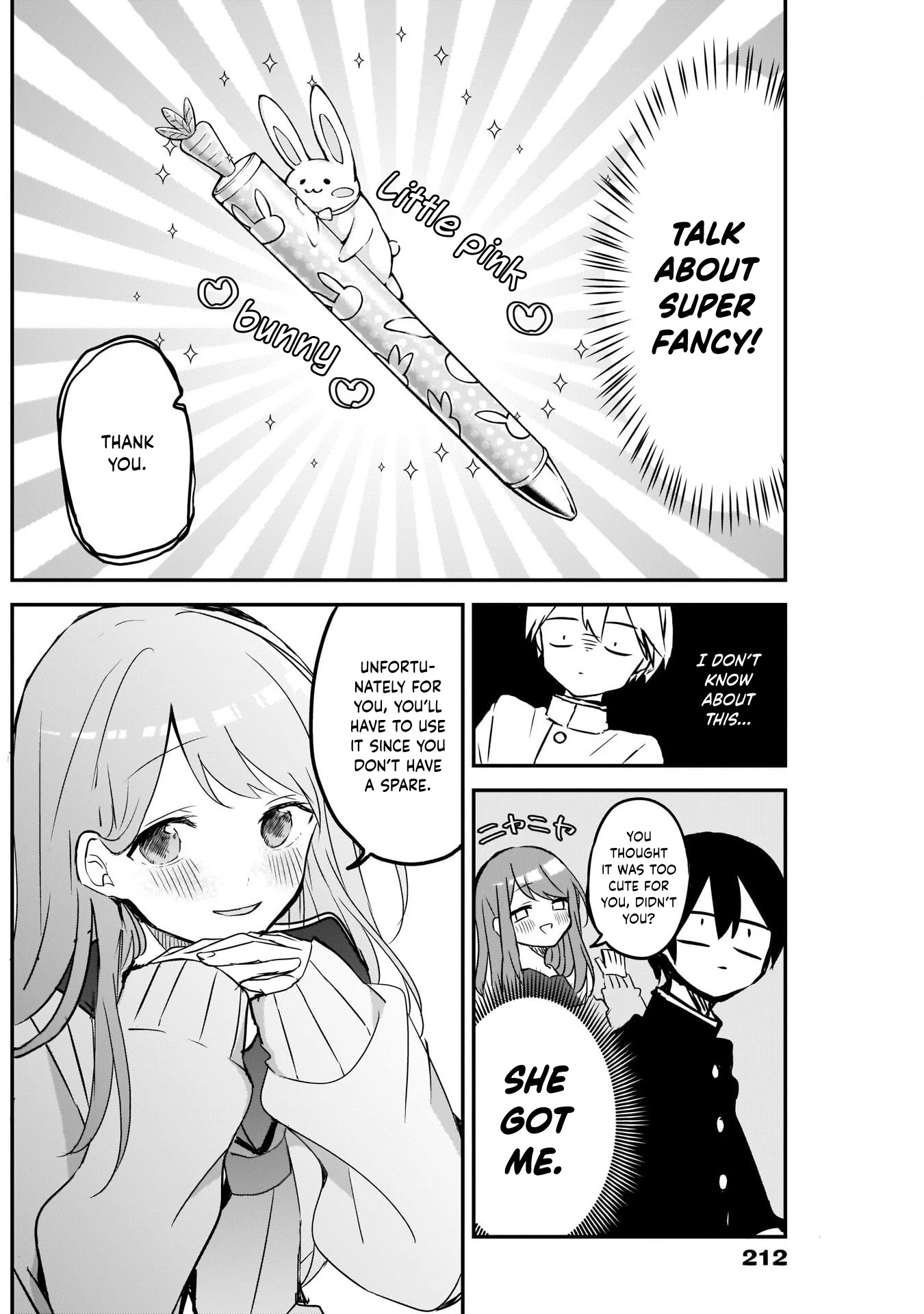 Kubo-san Doesn't Leave Me Be (a Mob) Chapter 26 page 8 - Chapter 26: Matching Red Pens