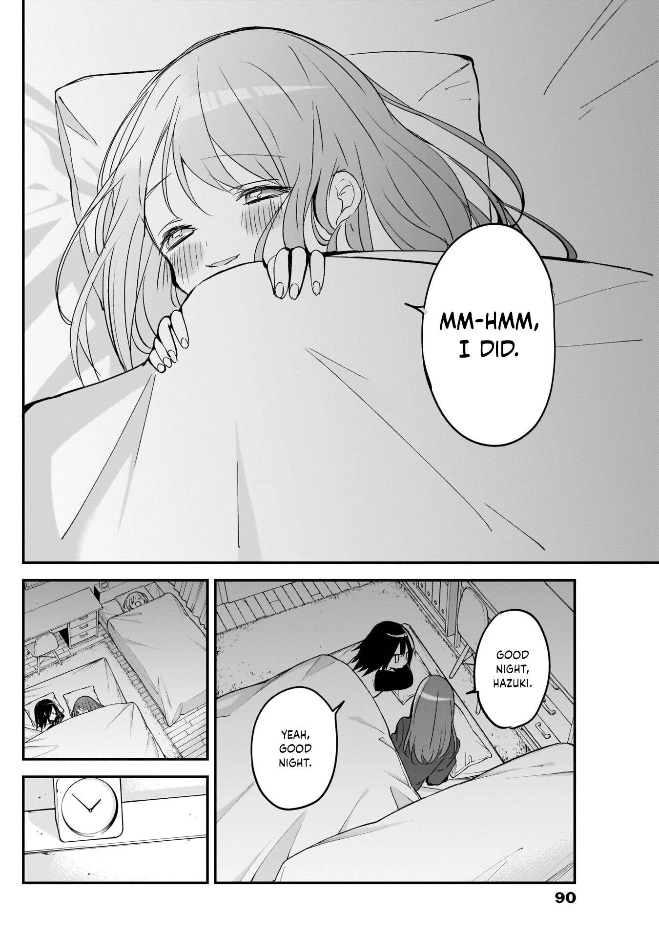 Kubo-san Doesn't Leave Me Be (a Mob) Chapter 27 page 10 - Chapter 27: Sleepover and the Next School Year
