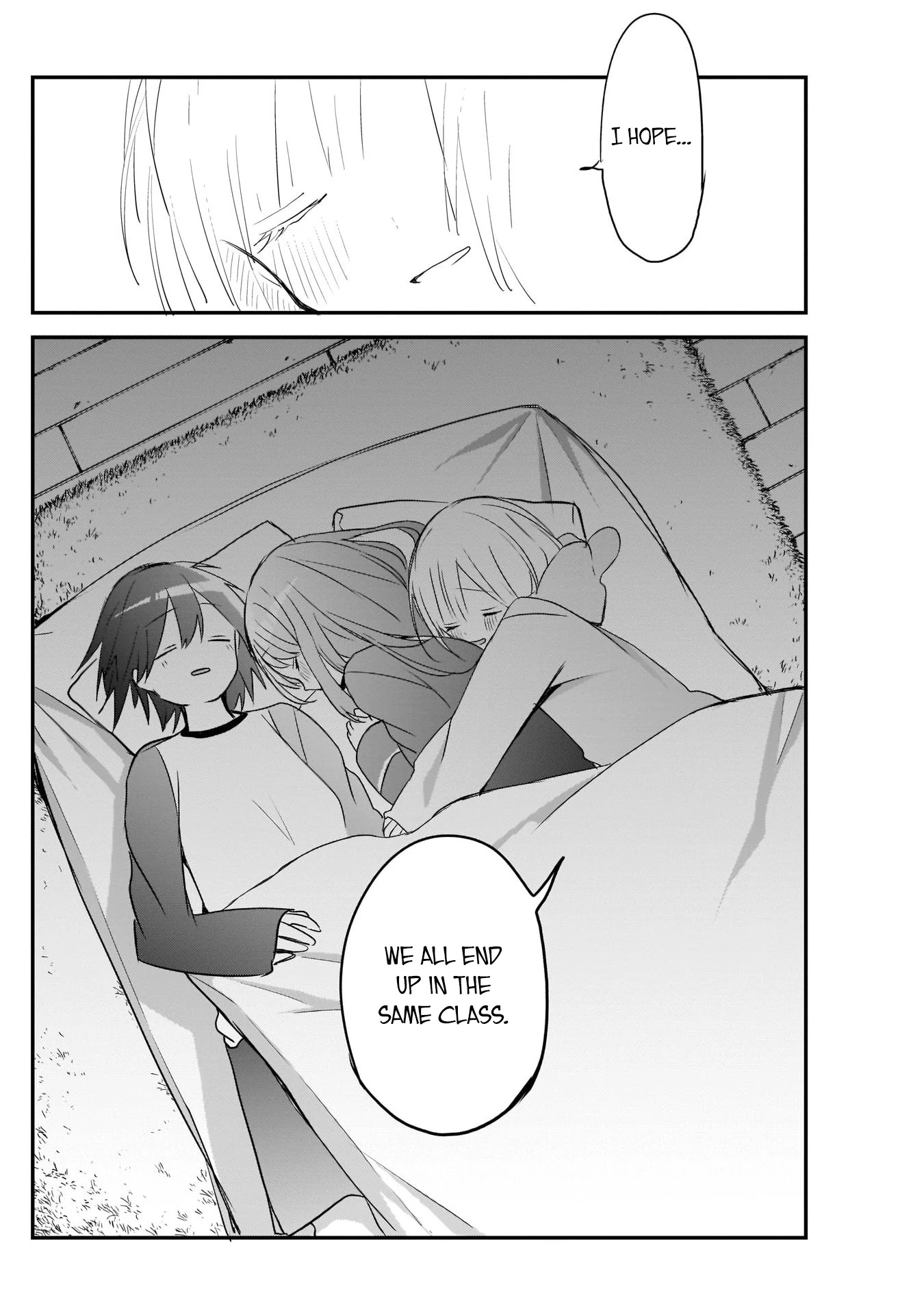Kubo-san Doesn't Leave Me Be (a Mob) Chapter 27 page 12 - Chapter 27: Sleepover and the Next School Year