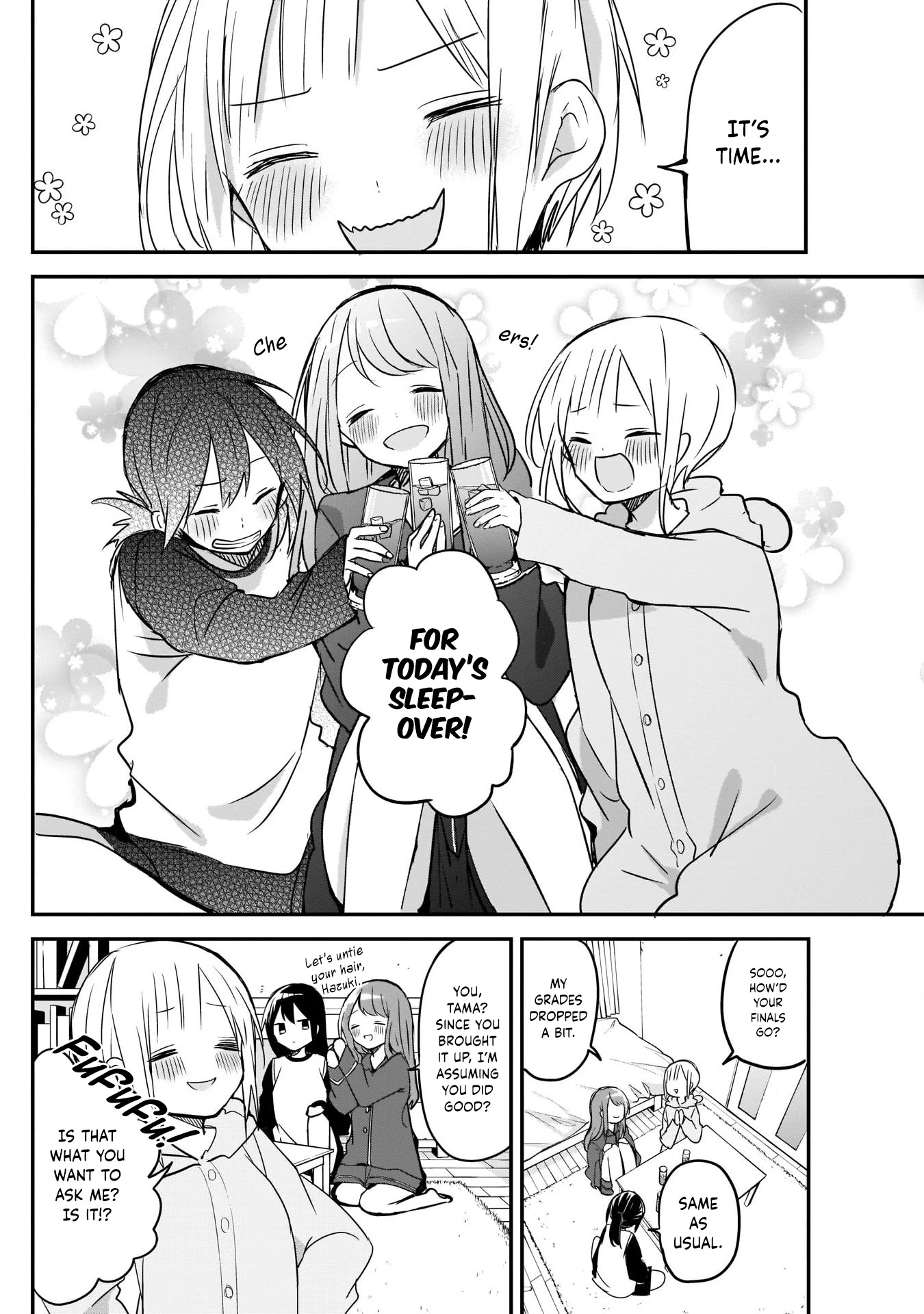 Kubo-san Doesn't Leave Me Be (a Mob) Chapter 27 page 2 - Chapter 27: Sleepover and the Next School Year