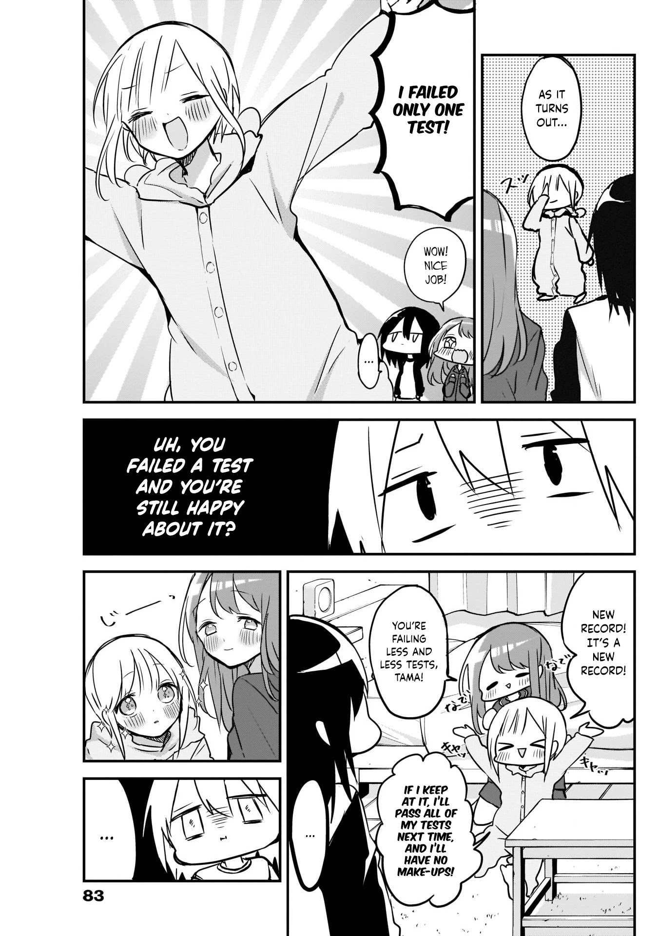 Kubo-san Doesn't Leave Me Be (a Mob) Chapter 27 page 3 - Chapter 27: Sleepover and the Next School Year