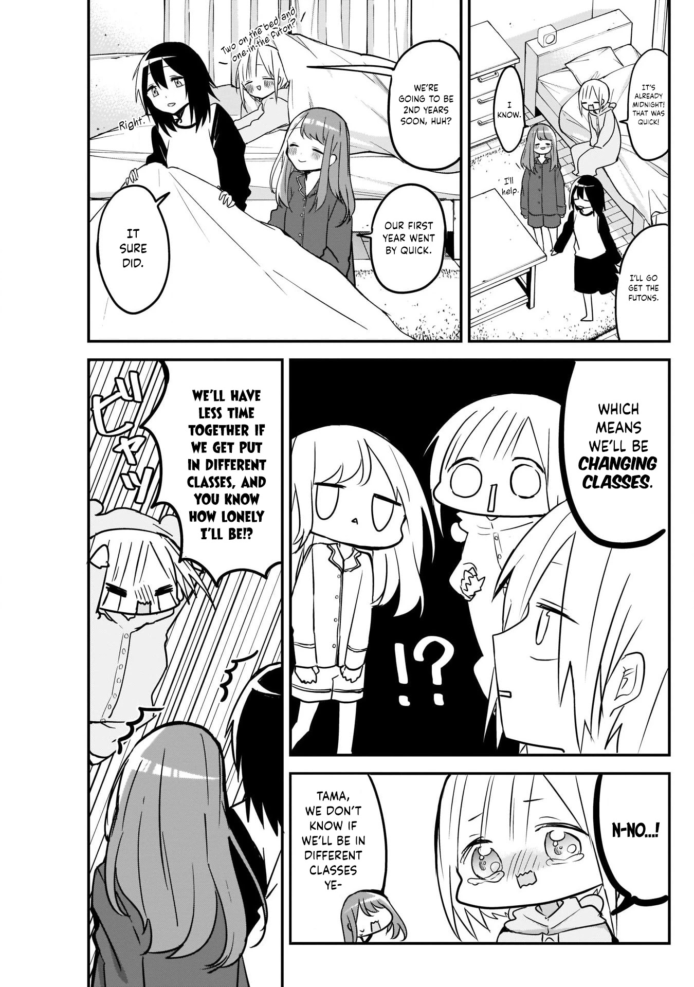 Kubo-san Doesn't Leave Me Be (a Mob) Chapter 27 page 5 - Chapter 27: Sleepover and the Next School Year