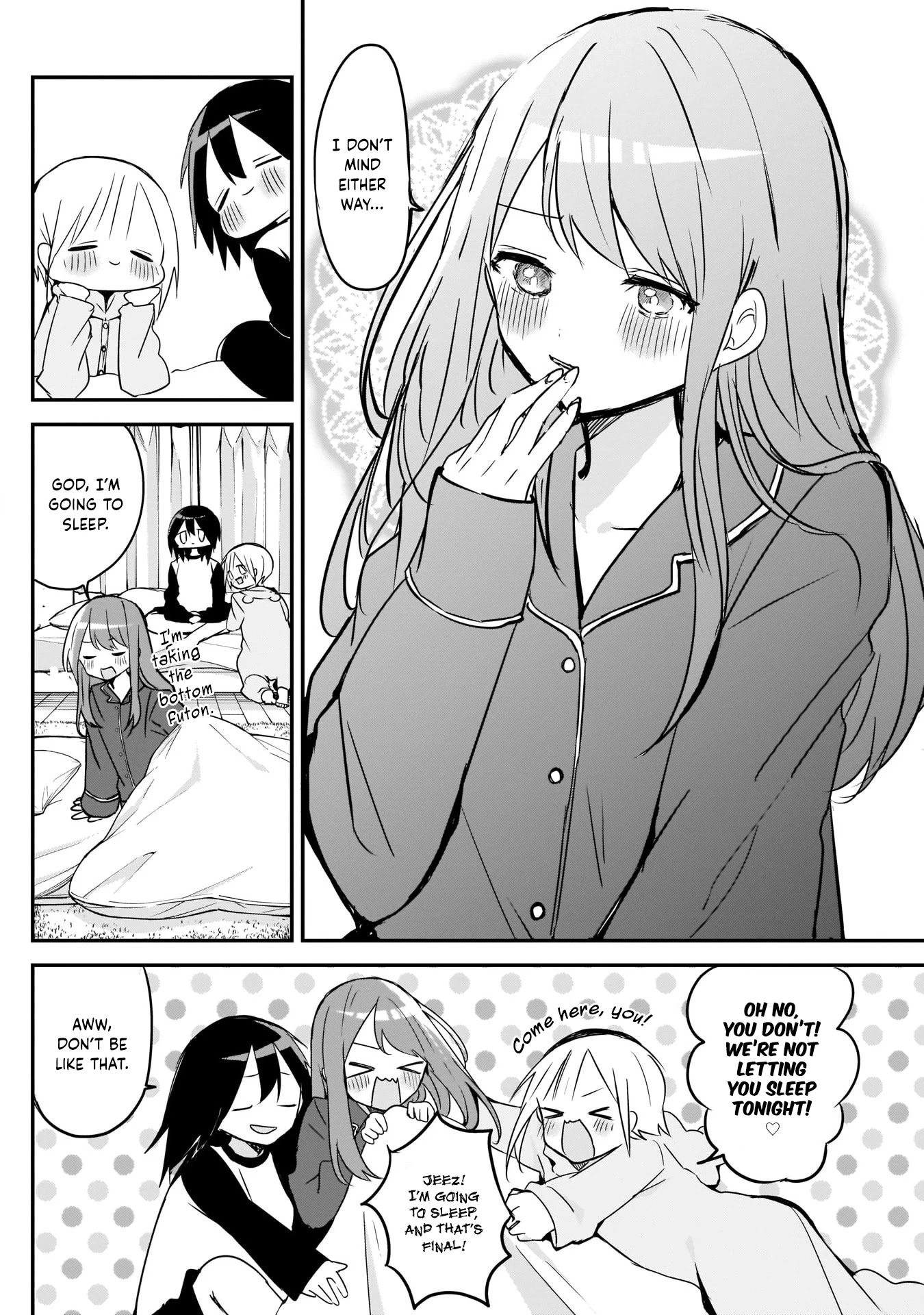 Kubo-san Doesn't Leave Me Be (a Mob) Chapter 27 page 8 - Chapter 27: Sleepover and the Next School Year