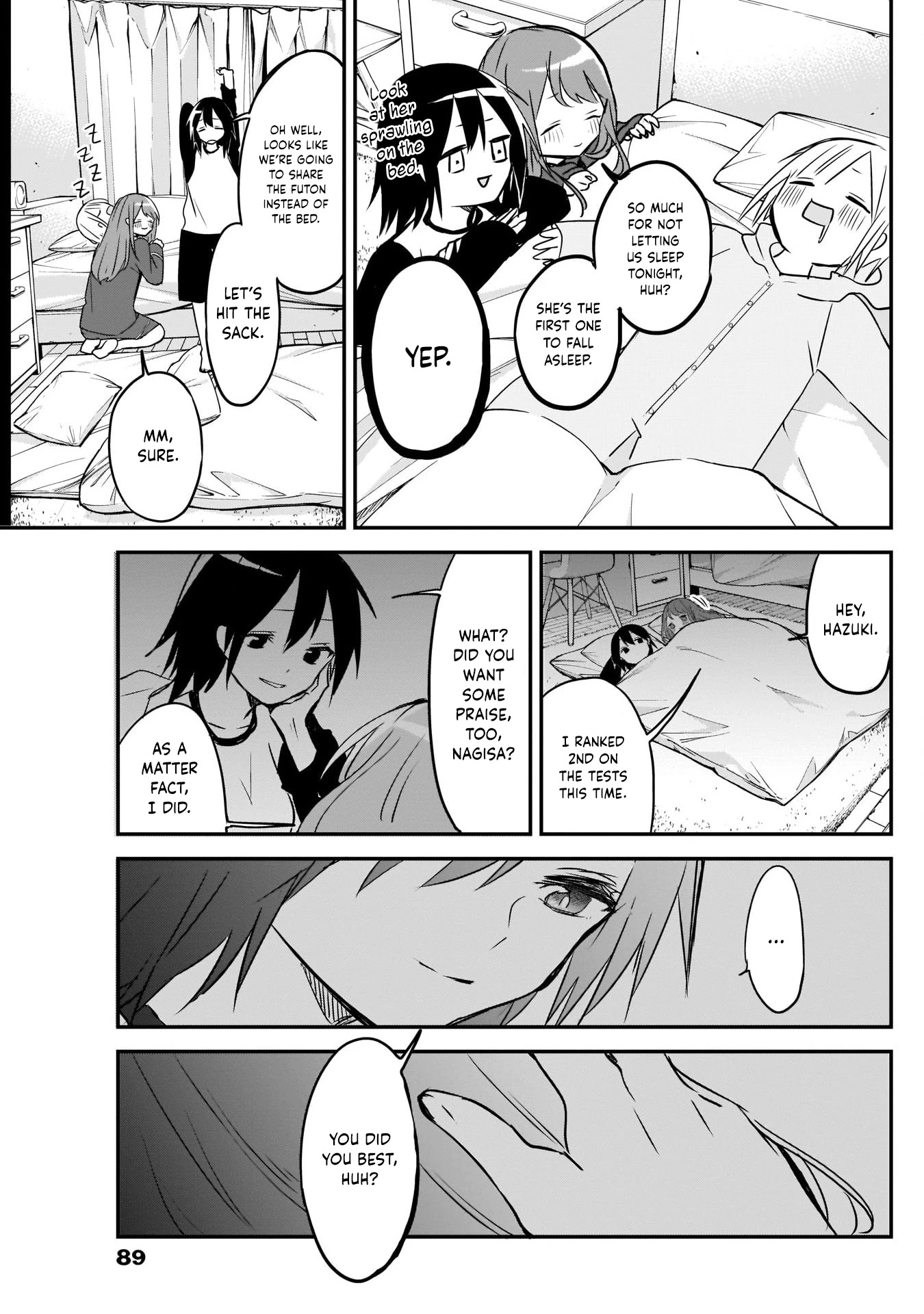 Kubo-san Doesn't Leave Me Be (a Mob) Chapter 27 page 9 - Chapter 27: Sleepover and the Next School Year