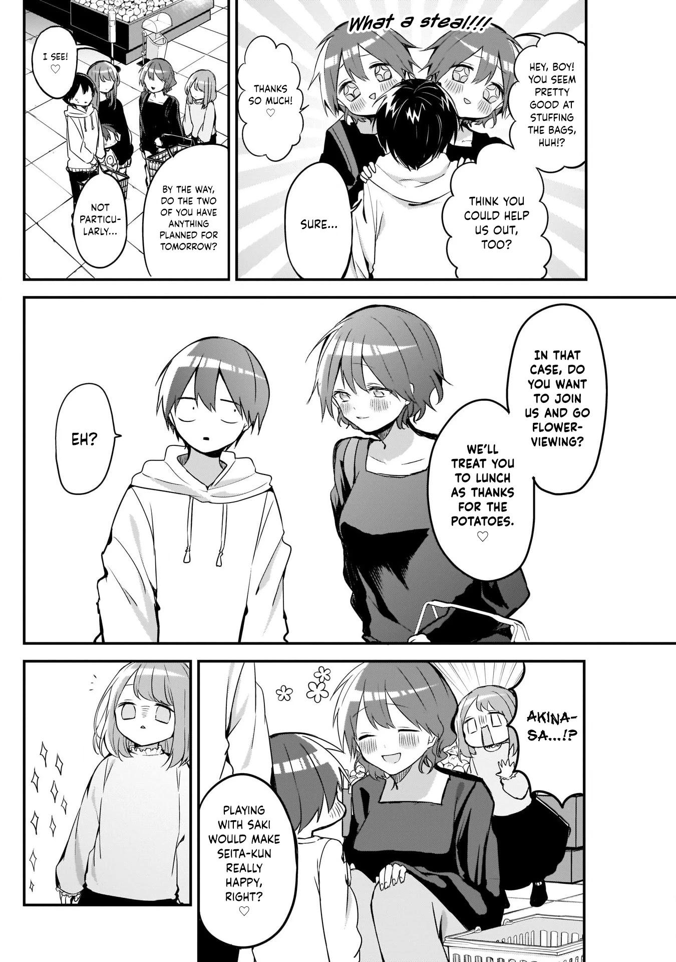 Kubo-san Doesn't Leave Me Be (a Mob) Chapter 28 page 10 - Chapter 28: All-You-Can-Stuff and an Invitation