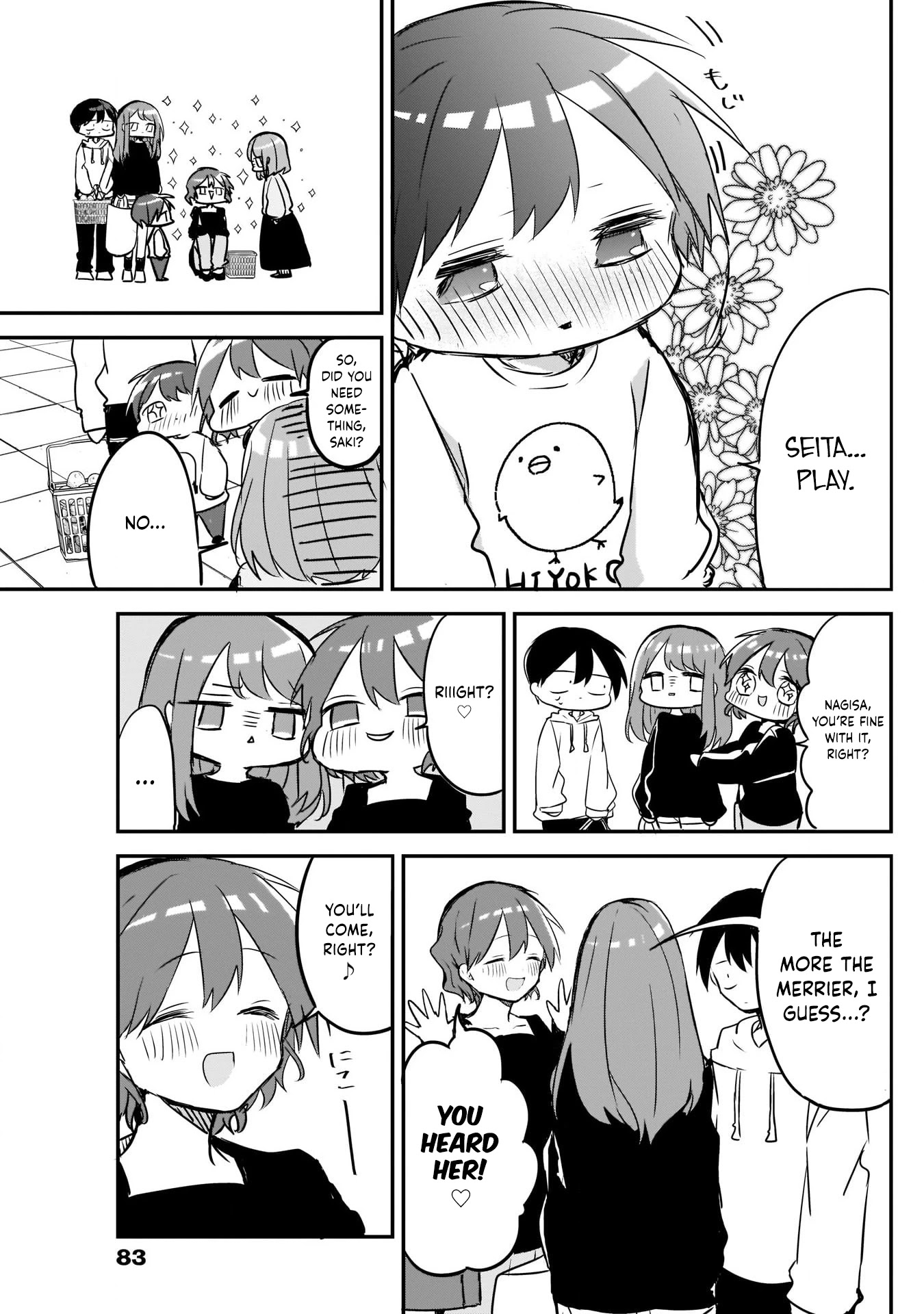Kubo-san Doesn't Leave Me Be (a Mob) Chapter 28 page 11 - Chapter 28: All-You-Can-Stuff and an Invitation