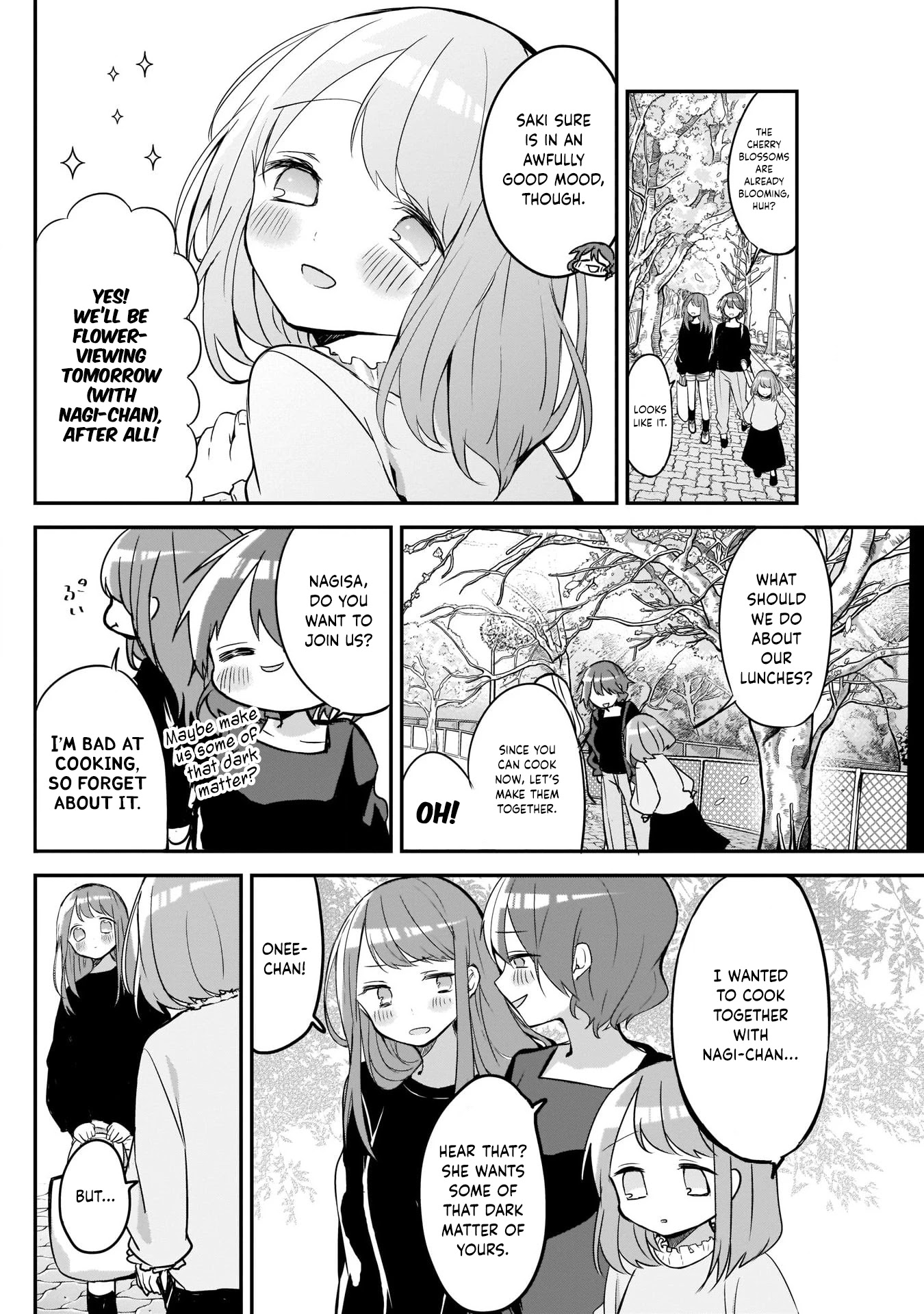 Kubo-san Doesn't Leave Me Be (a Mob) Chapter 28 page 2 - Chapter 28: All-You-Can-Stuff and an Invitation