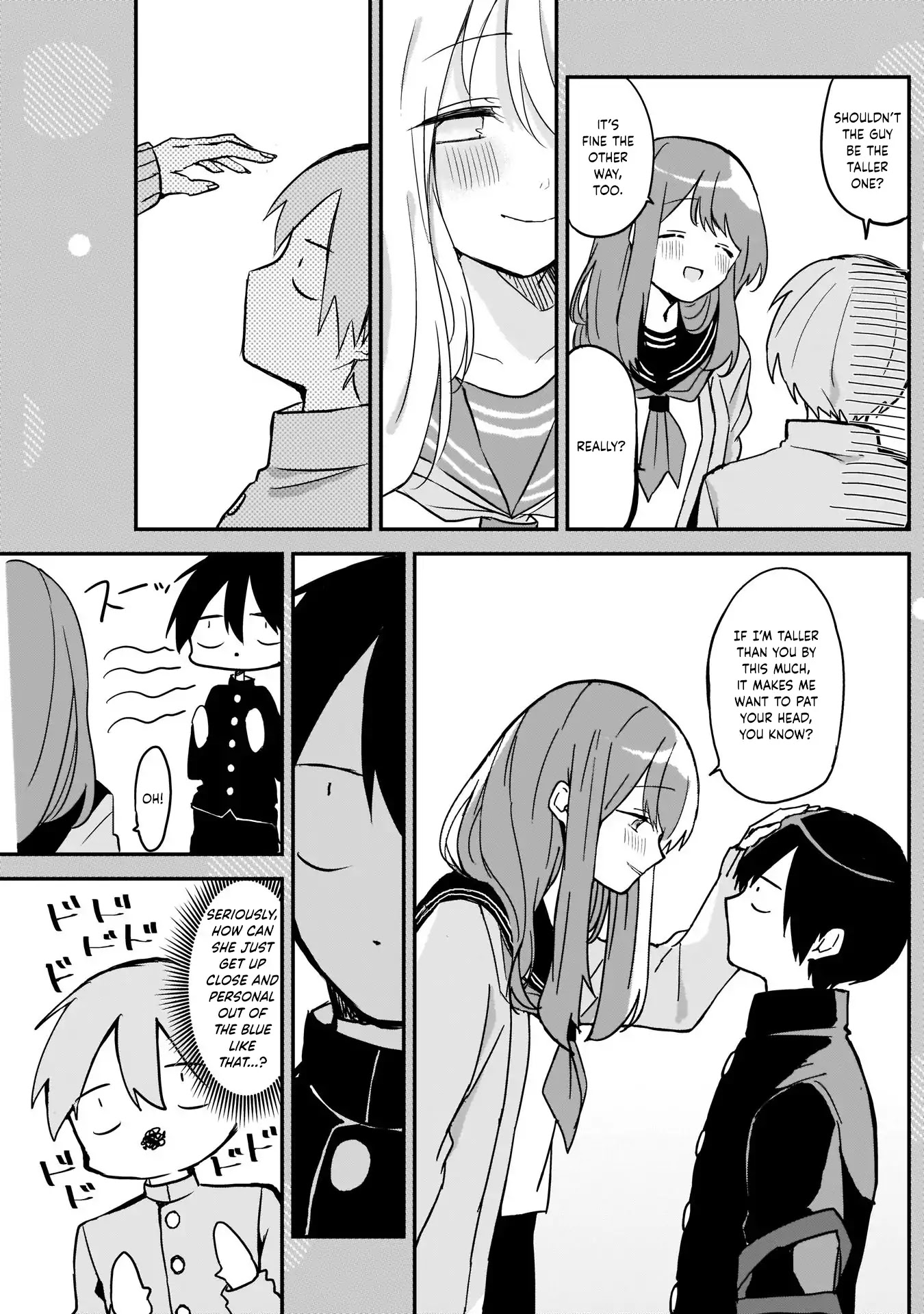 Kubo-san Doesn't Leave Me Be (a Mob) Chapter 3.5 page 3 - Chapter 3.5: Height Difference