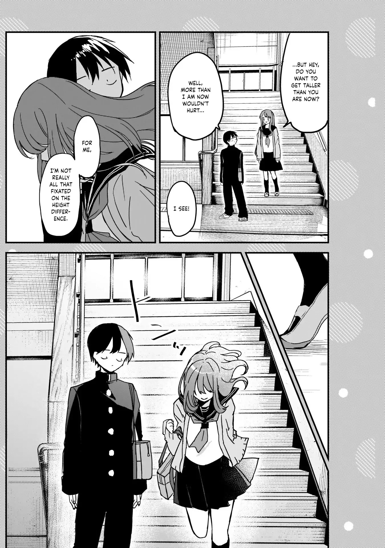 Kubo-san Doesn't Leave Me Be (a Mob) Chapter 3.5 page 4 - Chapter 3.5: Height Difference
