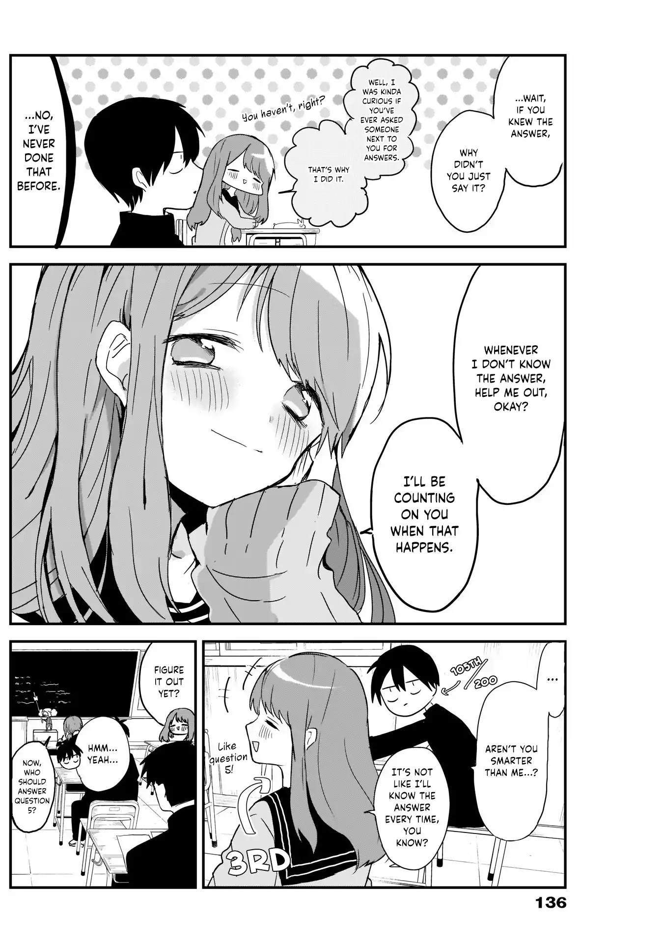 Kubo-san Doesn't Leave Me Be (a Mob) Chapter 3 page 11 - Chapter 3: The Right to Answer and a Busybody