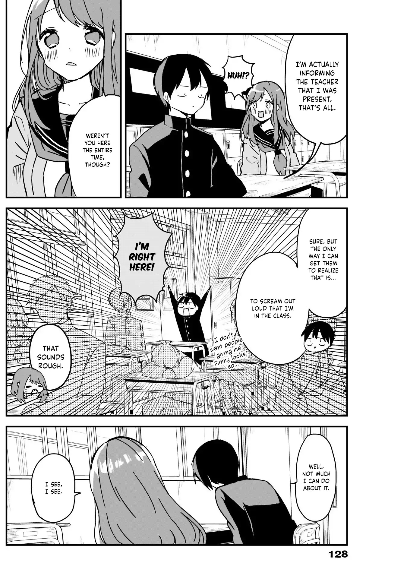 Kubo-san Doesn't Leave Me Be (a Mob) Chapter 3 page 3 - Chapter 3: The Right to Answer and a Busybody