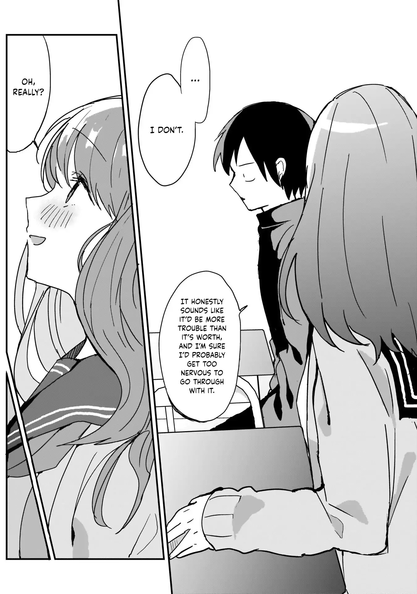 Kubo-san Doesn't Leave Me Be (a Mob) Chapter 3 page 5 - Chapter 3: The Right to Answer and a Busybody