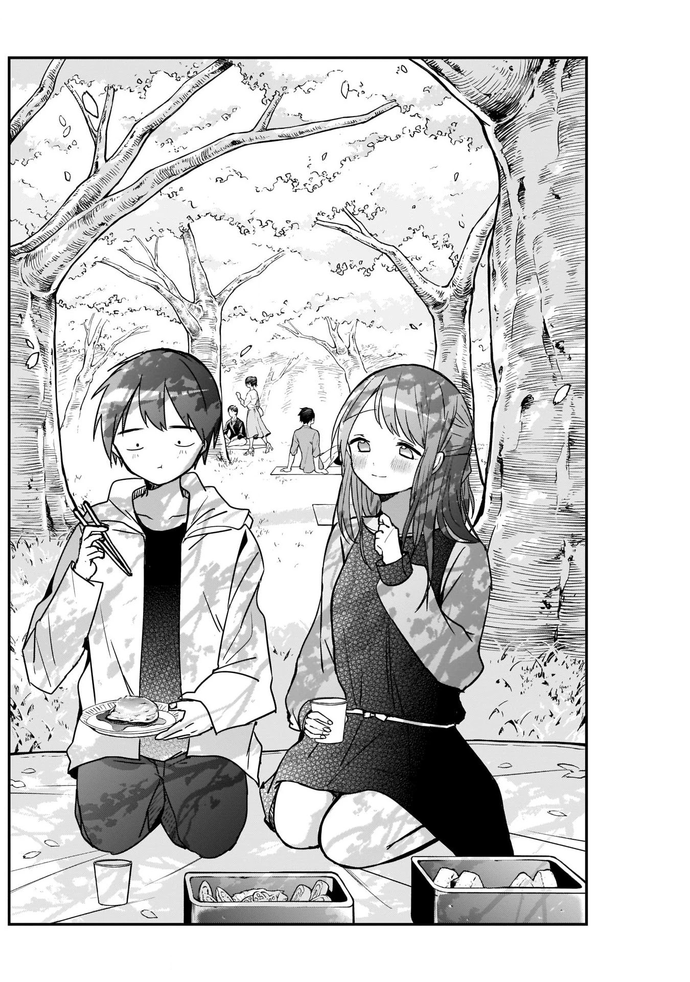 Kubo-san Doesn't Leave Me Be (a Mob) Chapter 30 page 8 - Chapter 30: Flower Viewing and Hamburg Steak