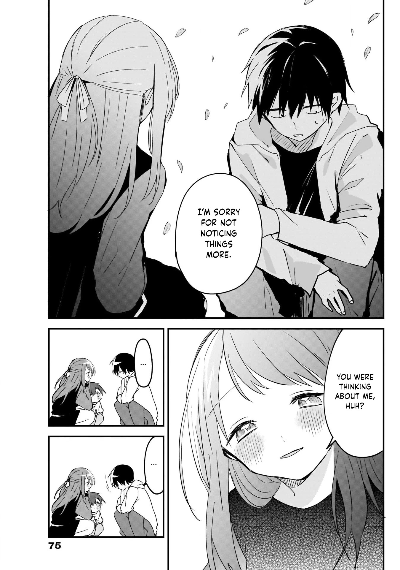 Kubo-san Doesn't Leave Me Be (a Mob) Chapter 31 page 7 - Chapter 31: Flower Viewing and Passing Each Other By