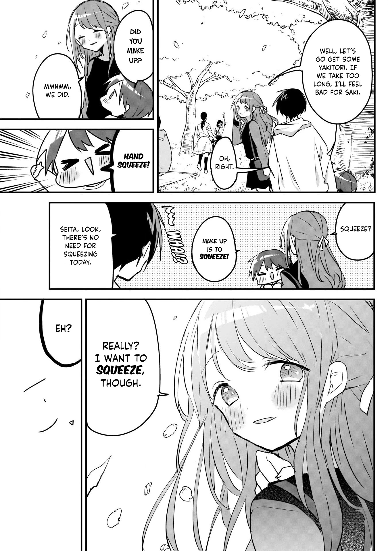 Kubo-san Doesn't Leave Me Be (a Mob) Chapter 31 page 9 - Chapter 31: Flower Viewing and Passing Each Other By