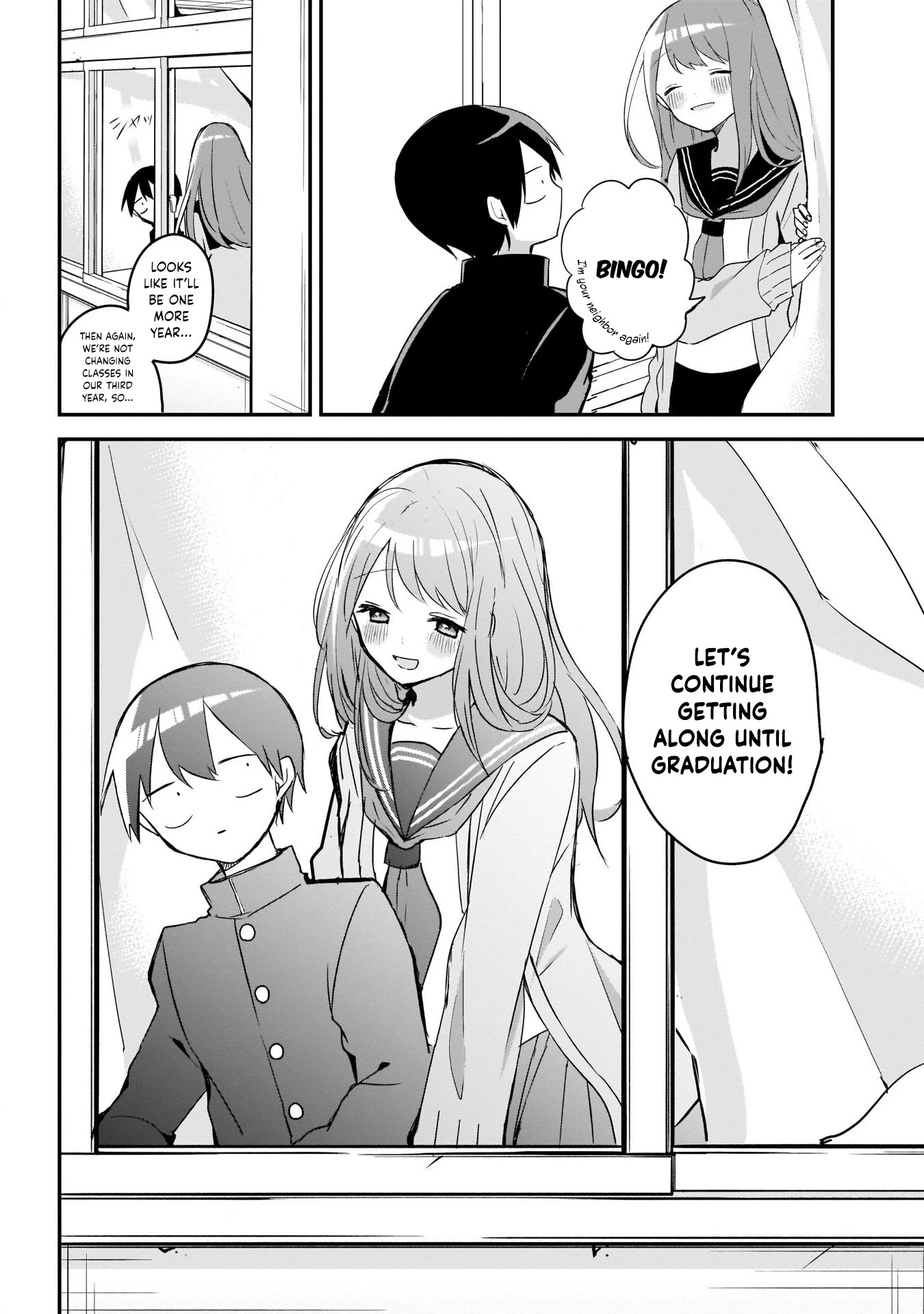 Kubo-san Doesn't Leave Me Be (a Mob) Chapter 32 page 11 - Chapter 32: The New Semester and New Classes