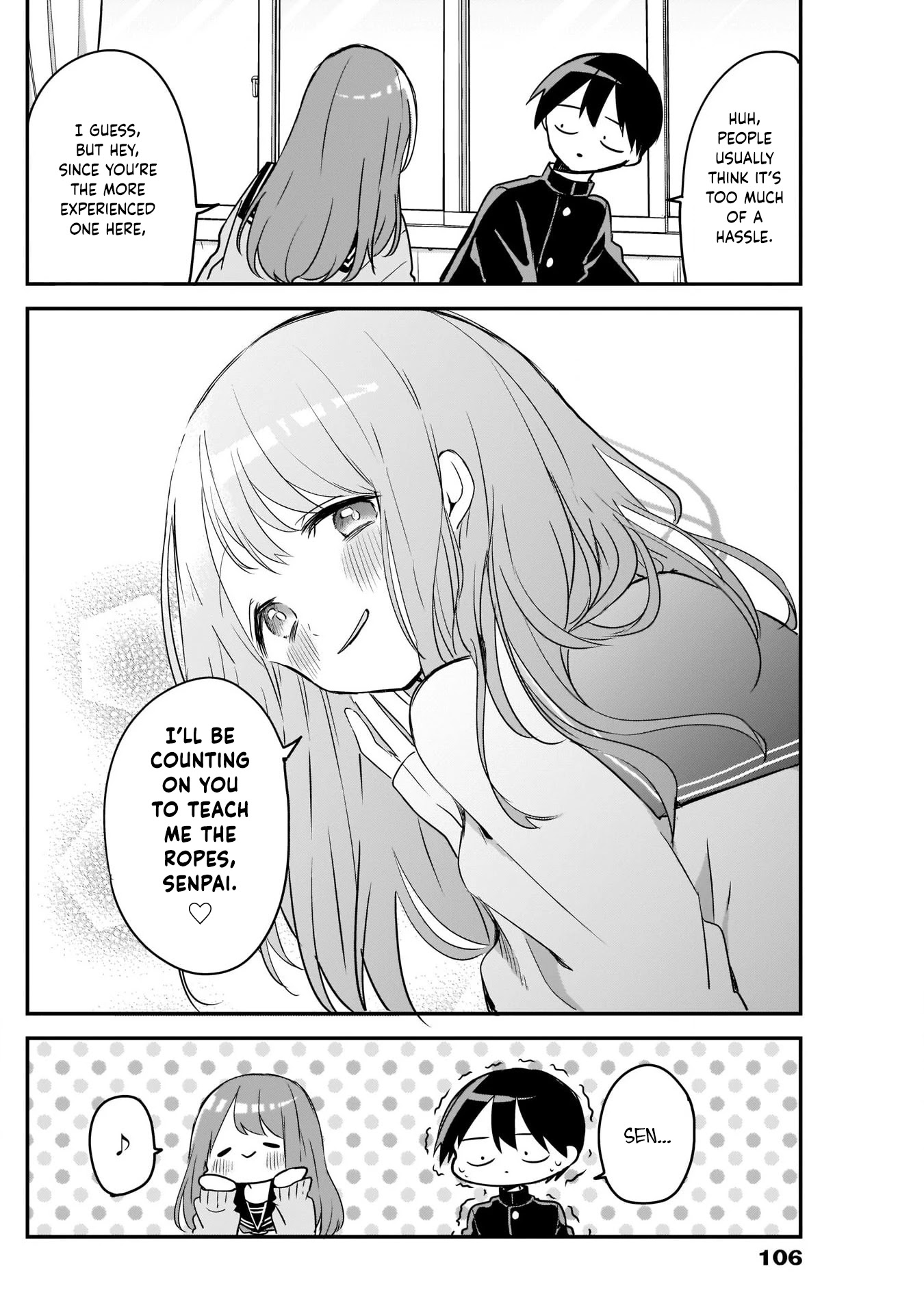 Kubo-san Doesn't Leave Me Be (a Mob) Chapter 33 page 12 - Chapter 33: Class Committees and Flower Beds