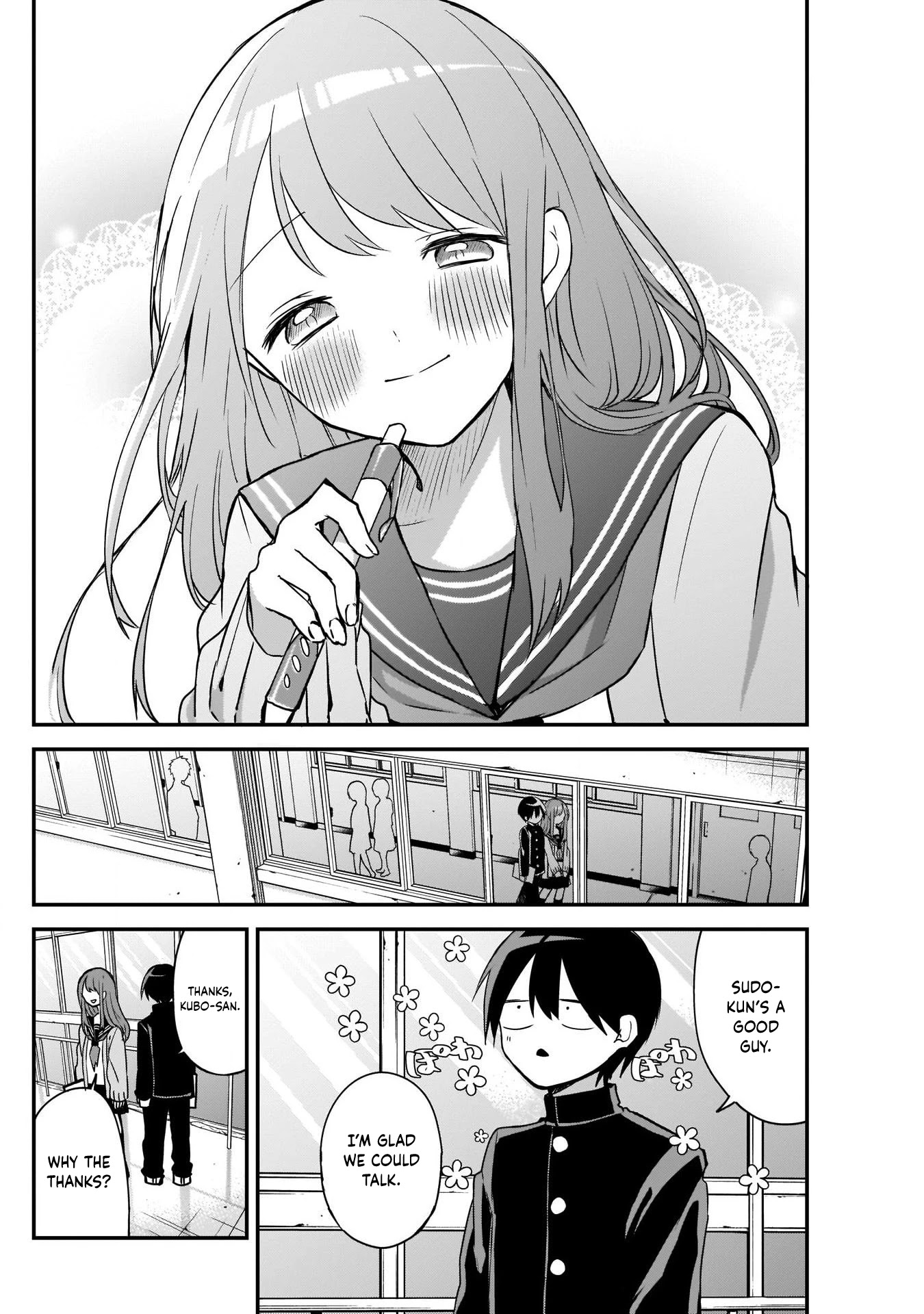 Kubo-san Doesn't Leave Me Be (a Mob) Chapter 34 page 10 - Chapter 34: Friends and Mediating
