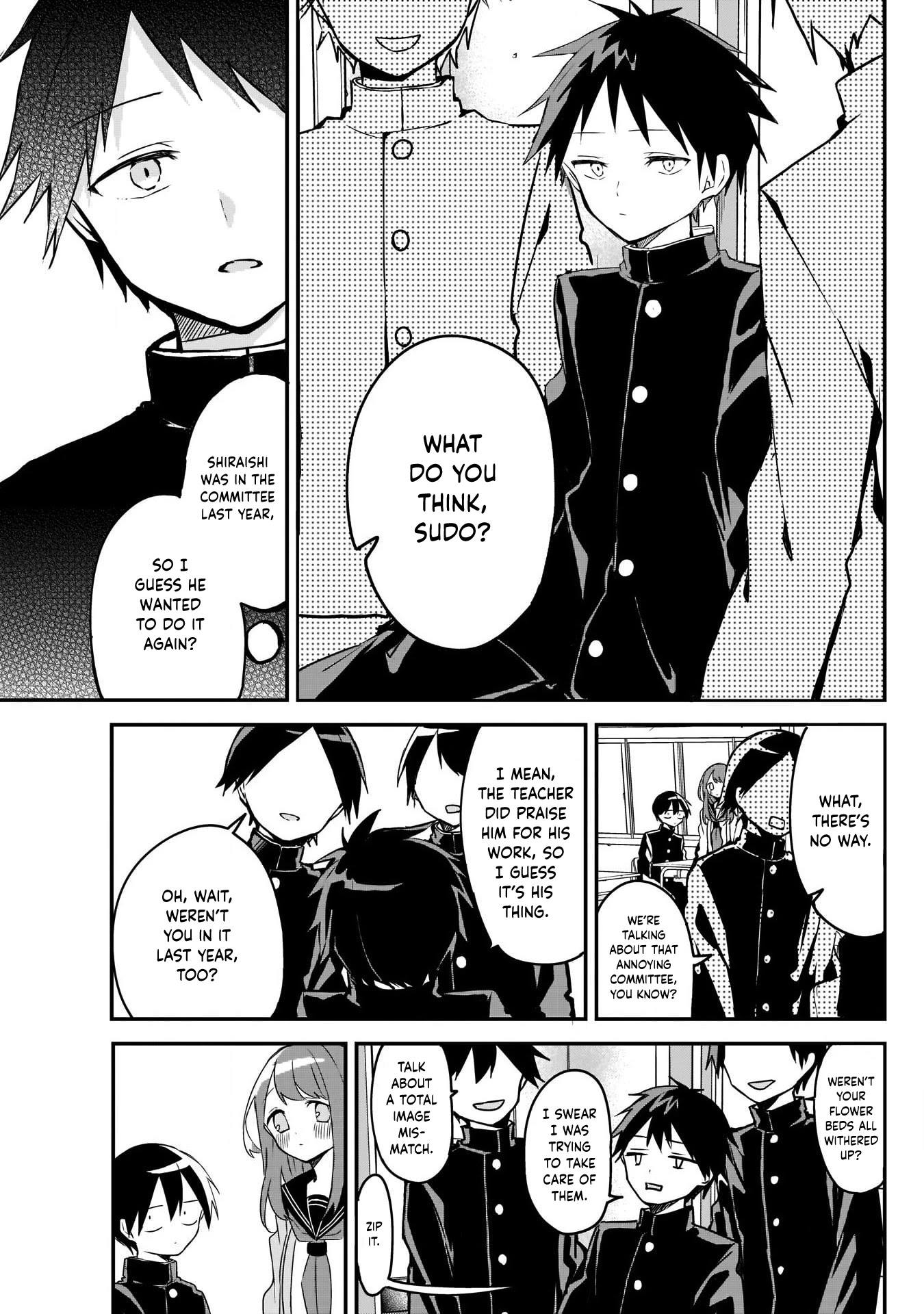 Kubo-san Doesn't Leave Me Be (a Mob) Chapter 34 page 3 - Chapter 34: Friends and Mediating