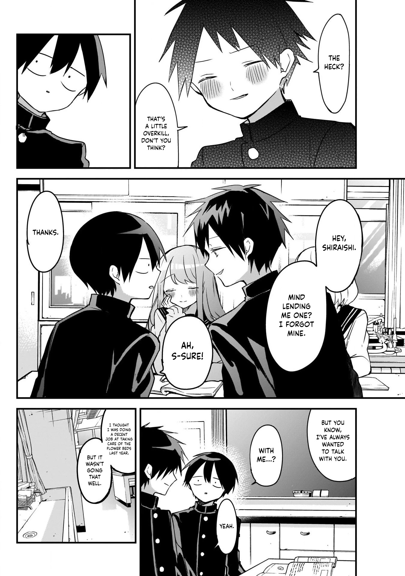 Kubo-san Doesn't Leave Me Be (a Mob) Chapter 34 page 8 - Chapter 34: Friends and Mediating
