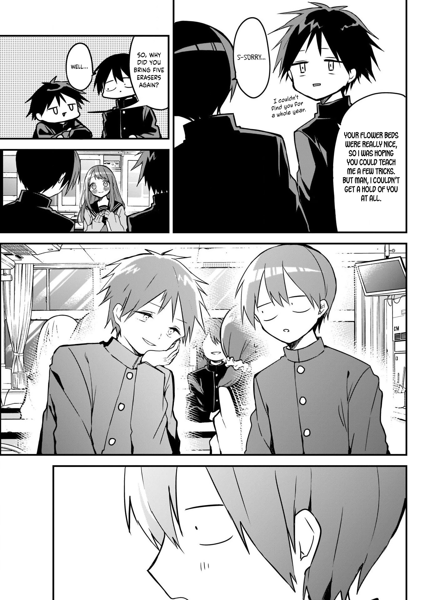 Kubo-san Doesn't Leave Me Be (a Mob) Chapter 34 page 9 - Chapter 34: Friends and Mediating