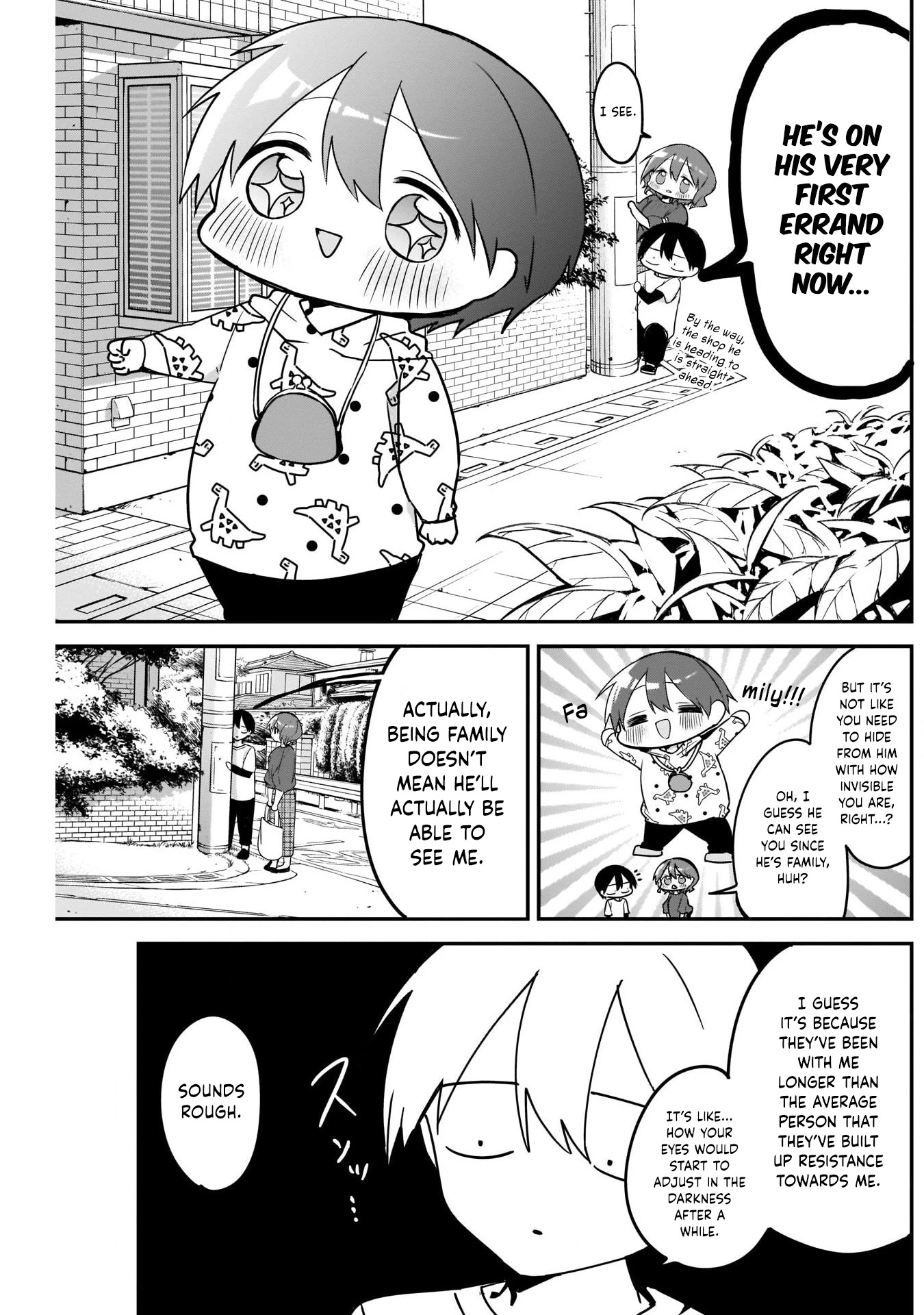 Kubo-san Doesn't Leave Me Be (a Mob) Chapter 37 page 3 - Chapter 37: Very First Errand