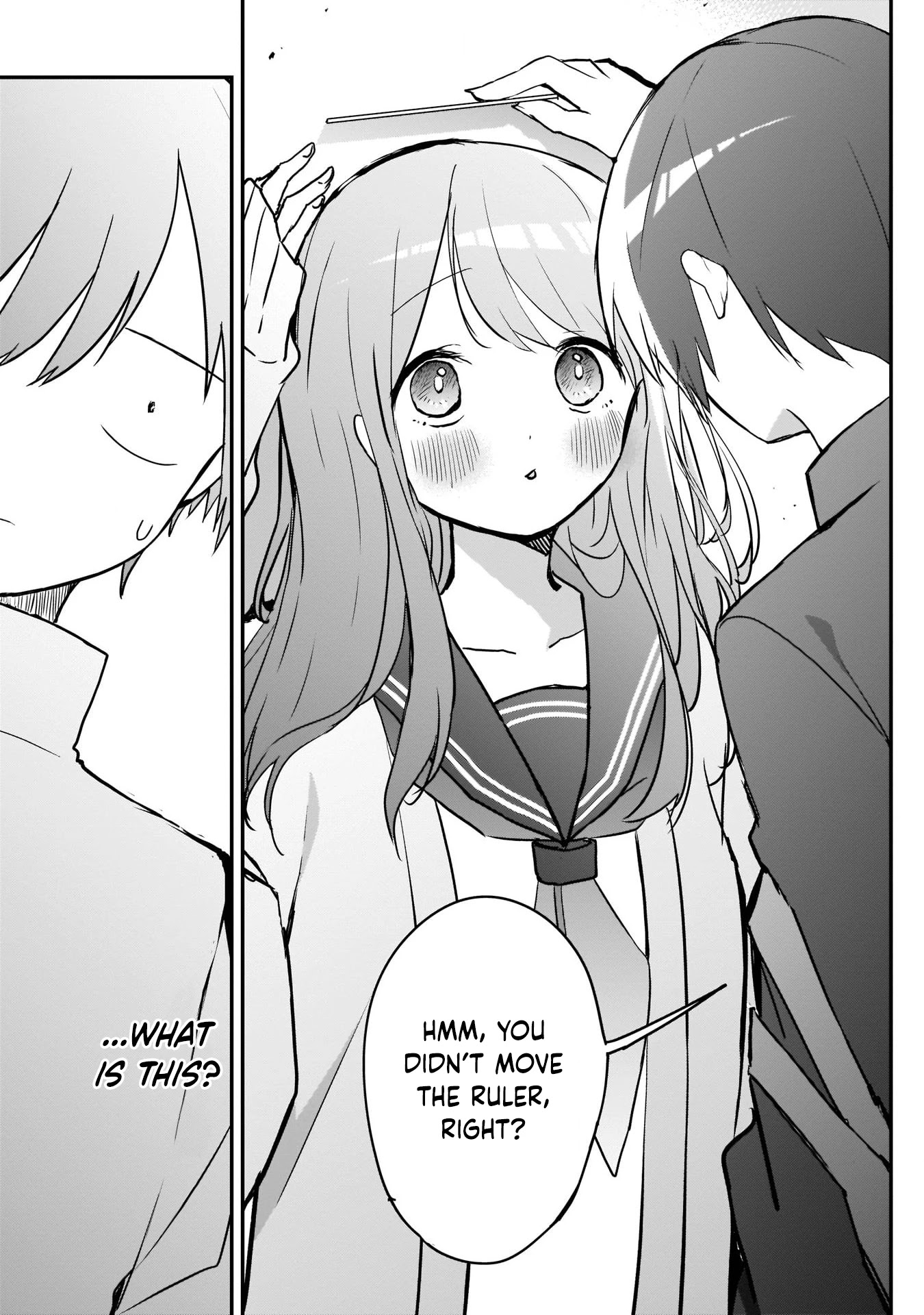 Kubo-san Doesn't Leave Me Be (a Mob) Chapter 38 page 9 - Chapter 38: Comparing Heights and Wall Slam