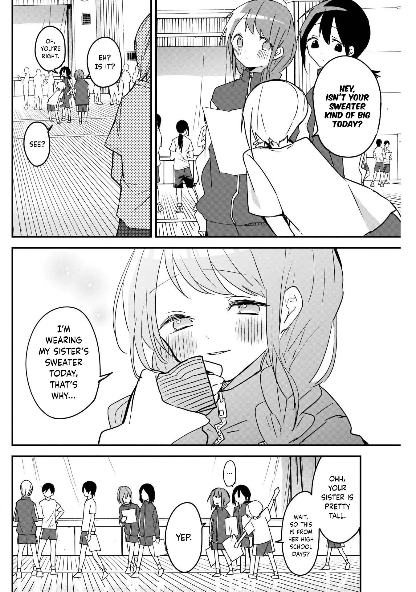Kubo-san Doesn't Leave Me Be (a Mob) Chapter 39 page 10 - Chapter 39: Physical Exams and Tracksuits