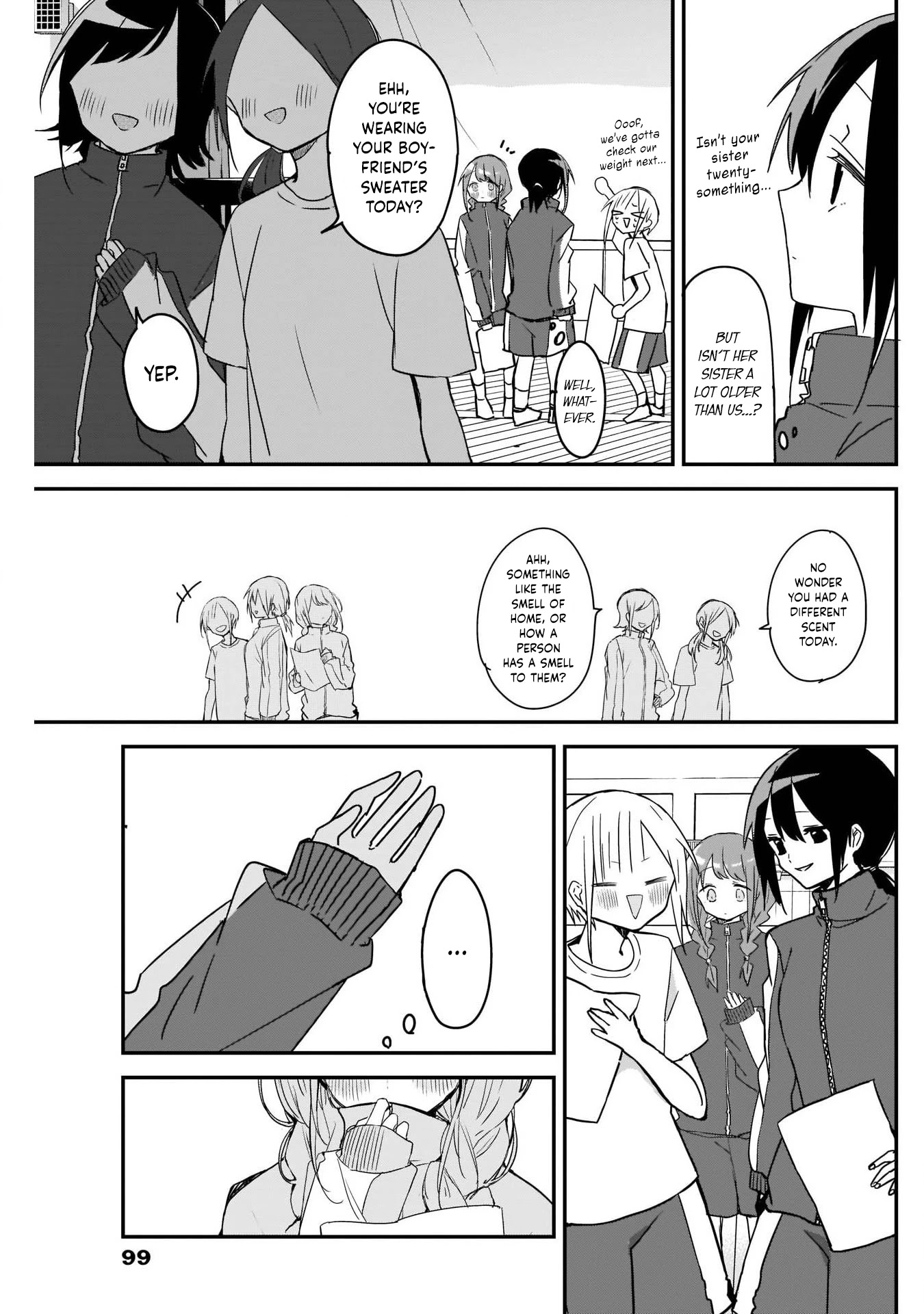 Kubo-san Doesn't Leave Me Be (a Mob) Chapter 39 page 11 - Chapter 39: Physical Exams and Tracksuits