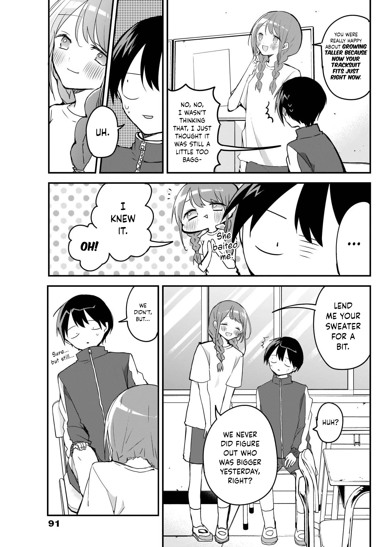 Kubo-san Doesn't Leave Me Be (a Mob) Chapter 39 page 3 - Chapter 39: Physical Exams and Tracksuits
