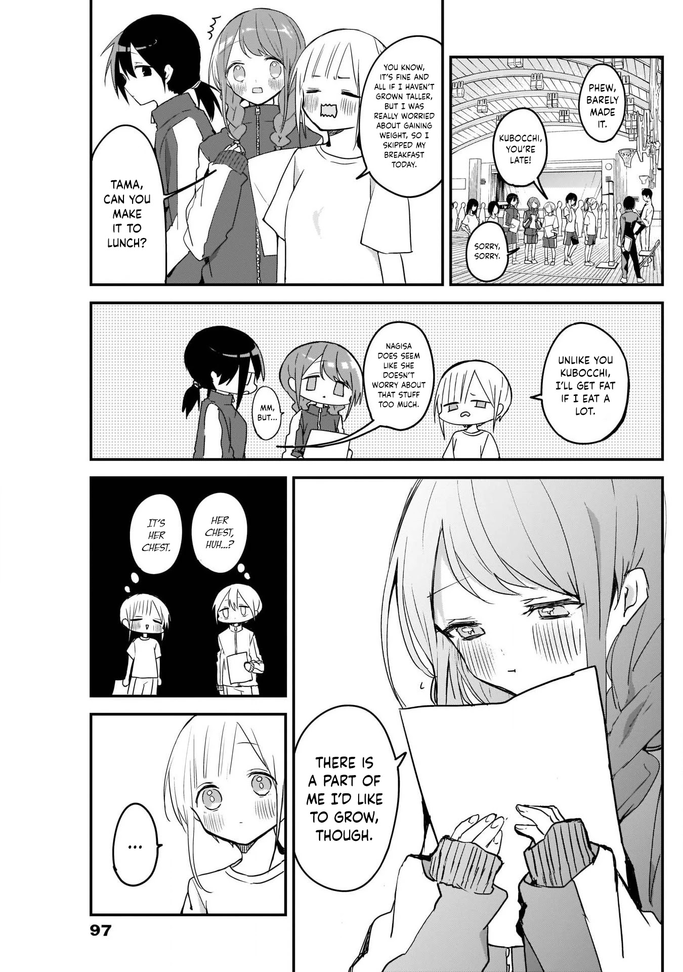 Kubo-san Doesn't Leave Me Be (a Mob) Chapter 39 page 9 - Chapter 39: Physical Exams and Tracksuits