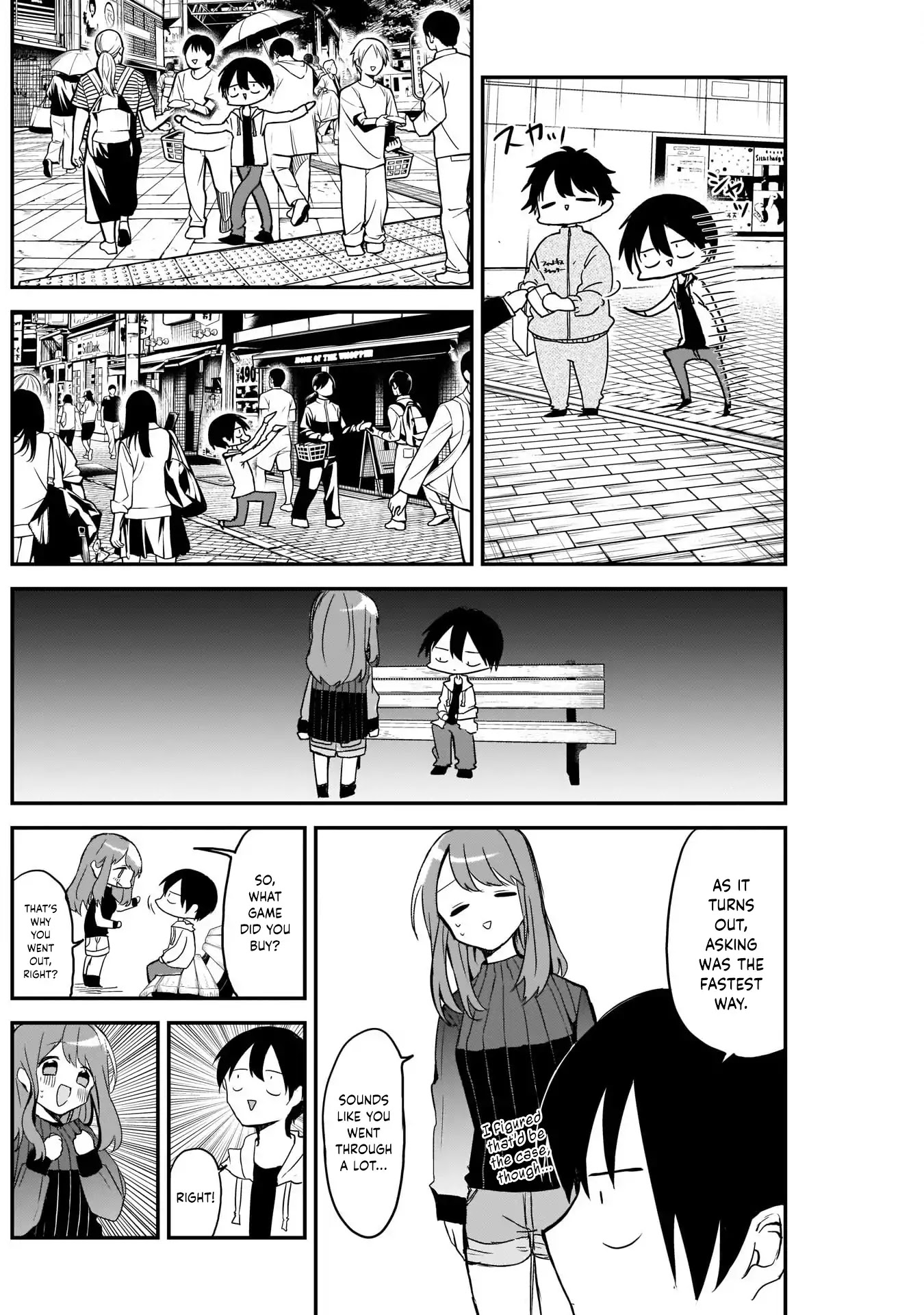 Kubo-san Doesn't Leave Me Be (a Mob) Chapter 4 page 4 - Chapter 4: Pocket Tissues and Selfies