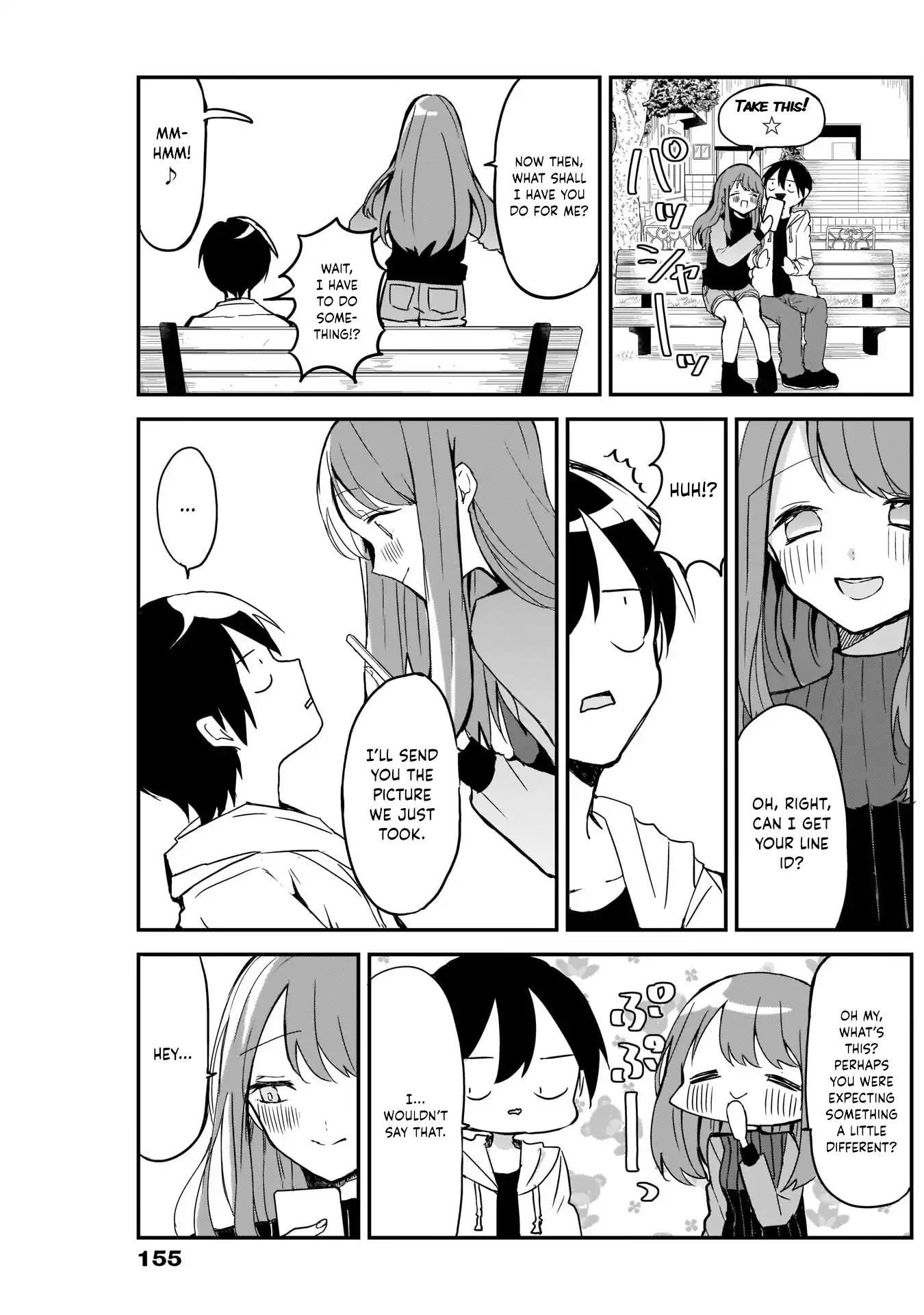 Kubo-san Doesn't Leave Me Be (a Mob) Chapter 4 page 9 - Chapter 4: Pocket Tissues and Selfies