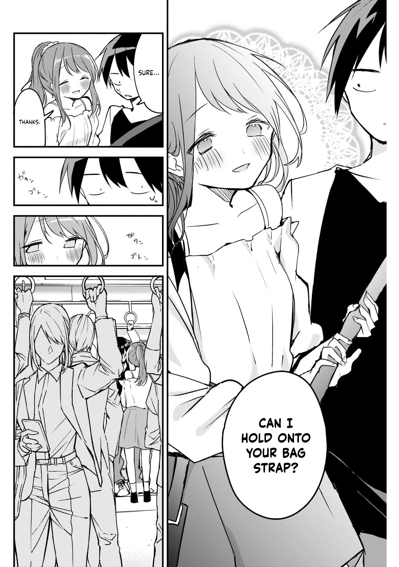 Kubo-san Doesn't Leave Me Be (a Mob) Chapter 40 page 6 - Chapter 40: Movie Adaptation and Crowded Trains