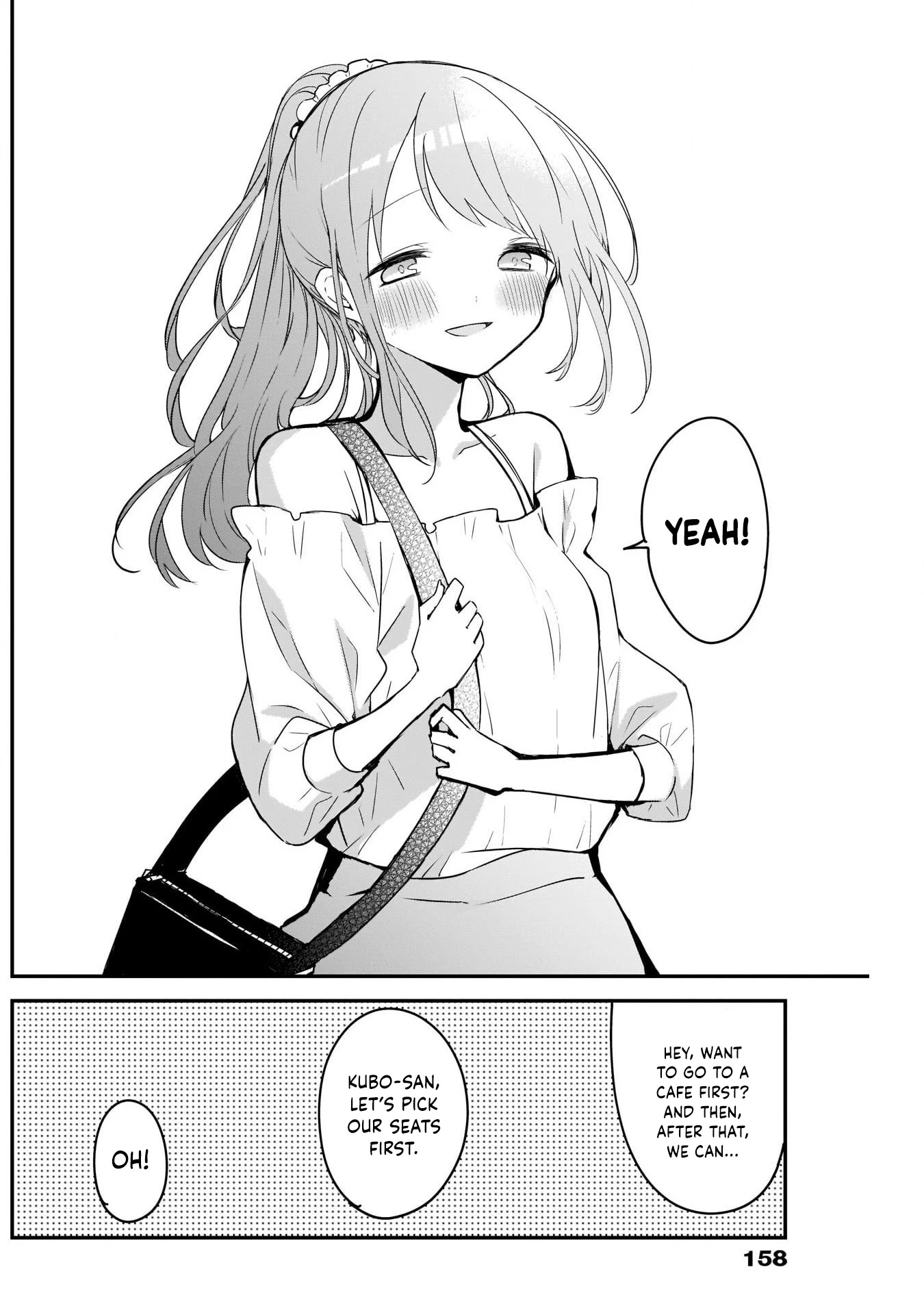 Kubo-san Doesn't Leave Me Be (a Mob) Chapter 41 page 12 - Chapter 41: Getting Hit On and Movie Times