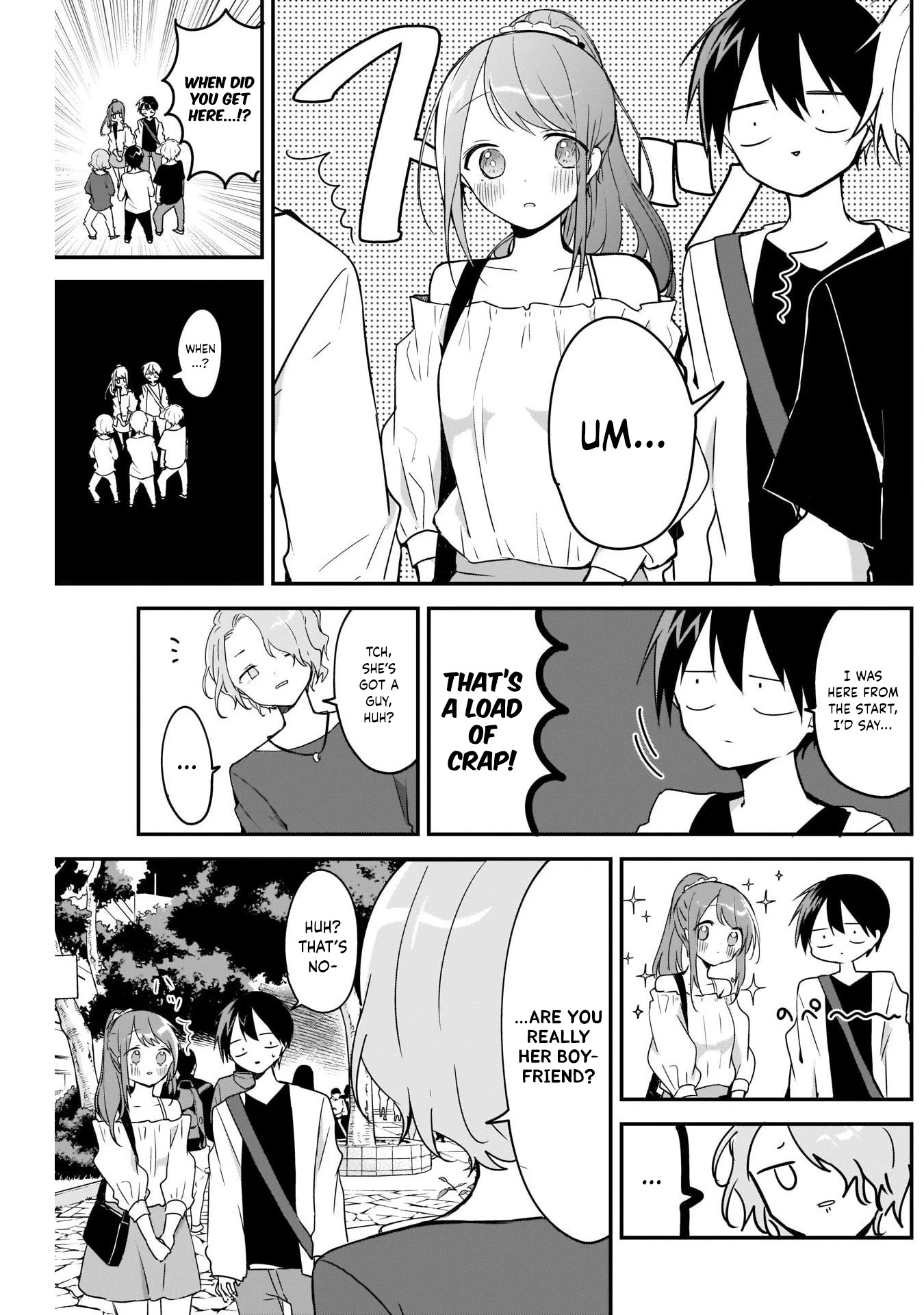 Kubo-san Doesn't Leave Me Be (a Mob) Chapter 41 page 3 - Chapter 41: Getting Hit On and Movie Times