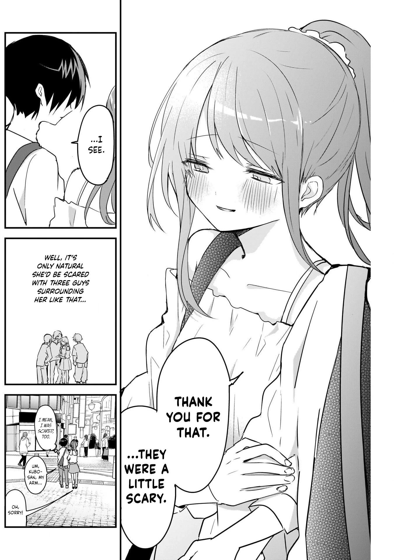 Kubo-san Doesn't Leave Me Be (a Mob) Chapter 41 page 6 - Chapter 41: Getting Hit On and Movie Times