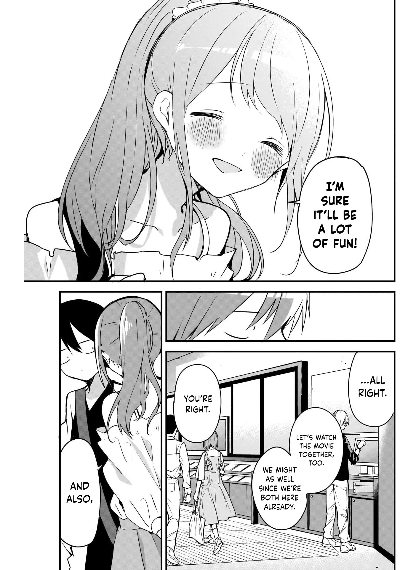 Kubo-san Doesn't Leave Me Be (a Mob) Chapter 41 page 9 - Chapter 41: Getting Hit On and Movie Times
