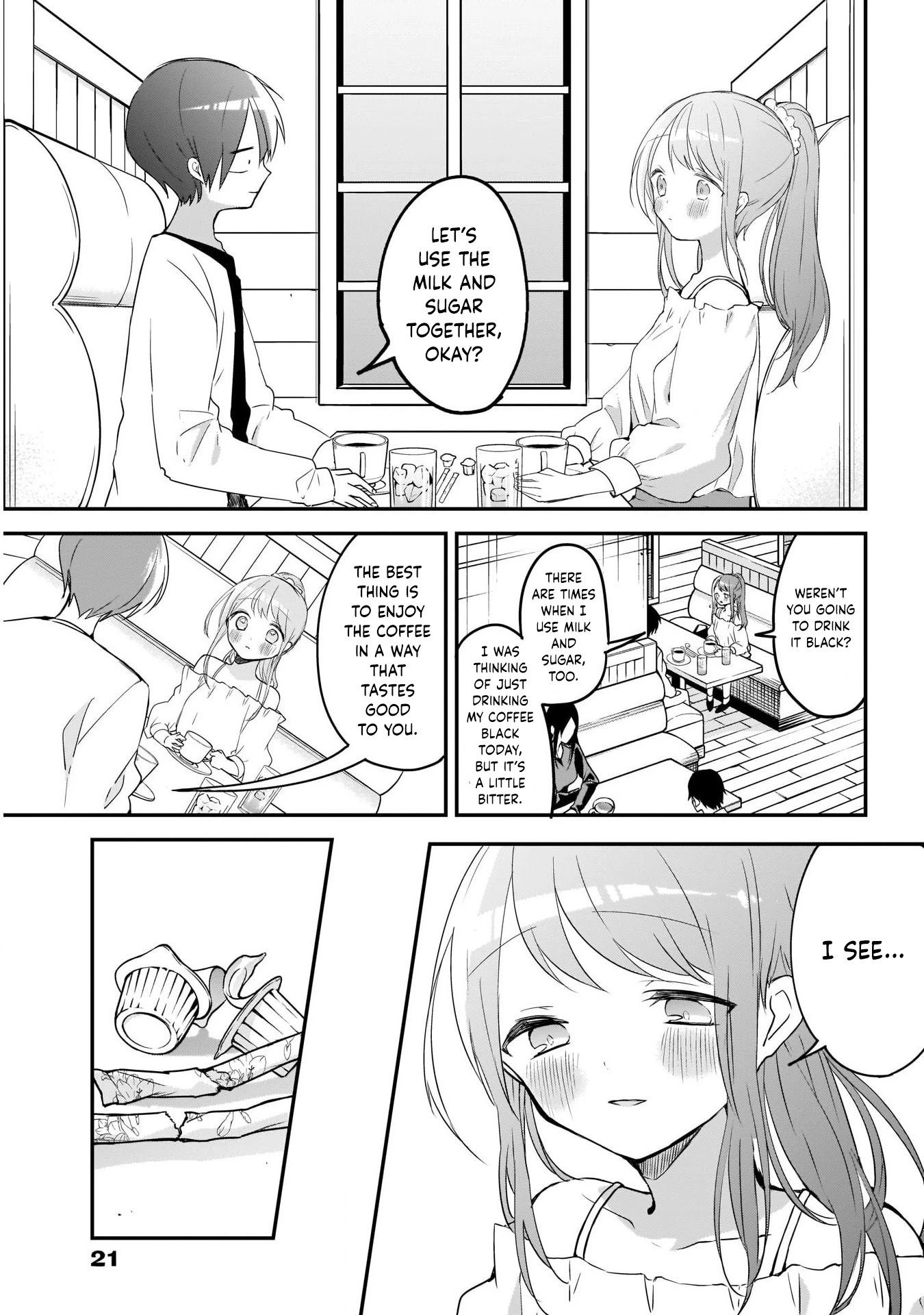 Kubo-san Doesn't Leave Me Be (a Mob) Chapter 42 page 10 - Chapter 42: Sugarless and Sugar
