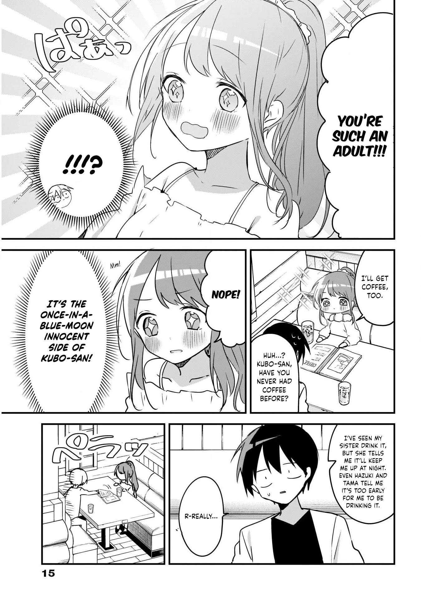 Kubo-san Doesn't Leave Me Be (a Mob) Chapter 42 page 4 - Chapter 42: Sugarless and Sugar